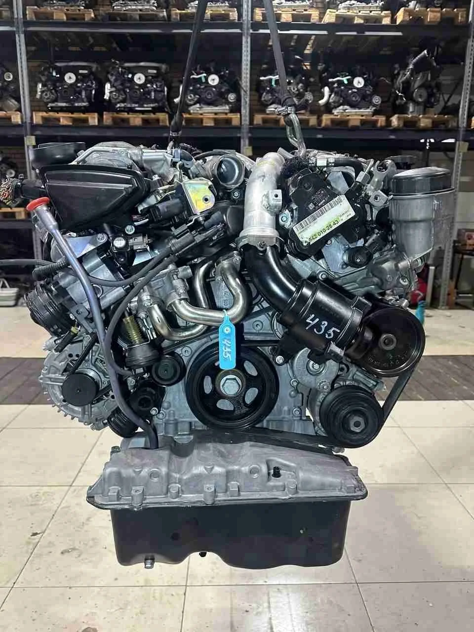 Двигатель Mercedes-Benz W164 рестайлинг (2008—2011) 642820; A6420102843 642820