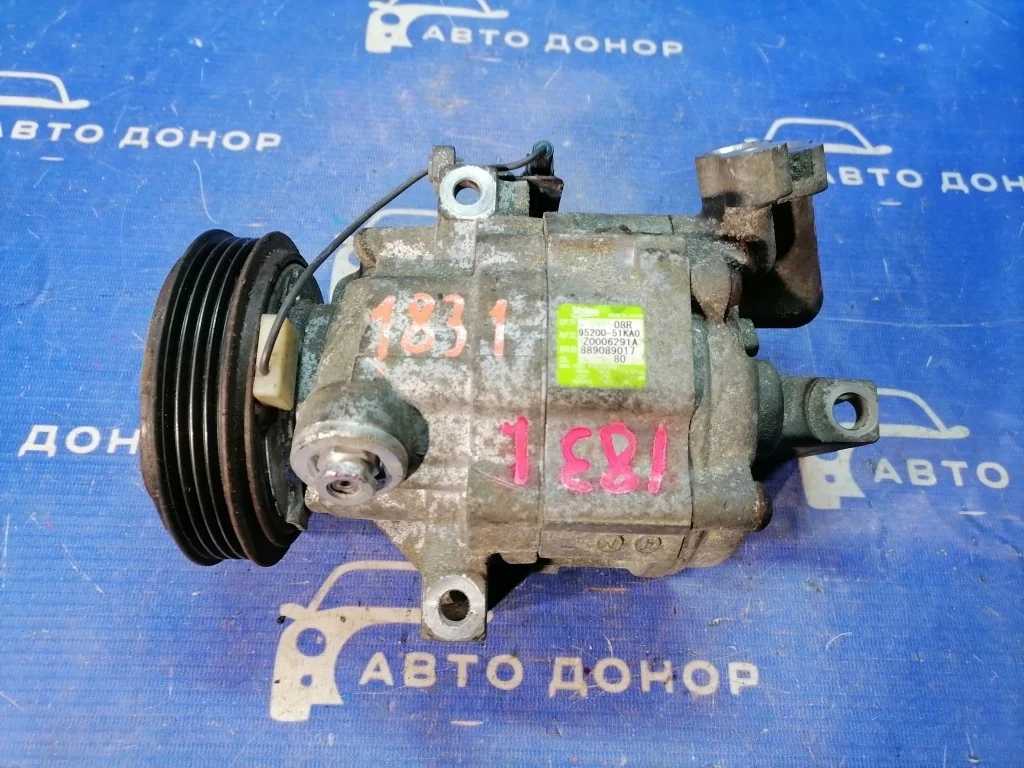 компрессор кондиционера SUZUKI SPLASH XB32S K12B - 95200-51KA0