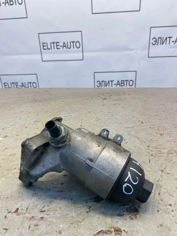 Корпус масляного фильтра Audi A8 2012 079115401AA D4 4.2 CDR