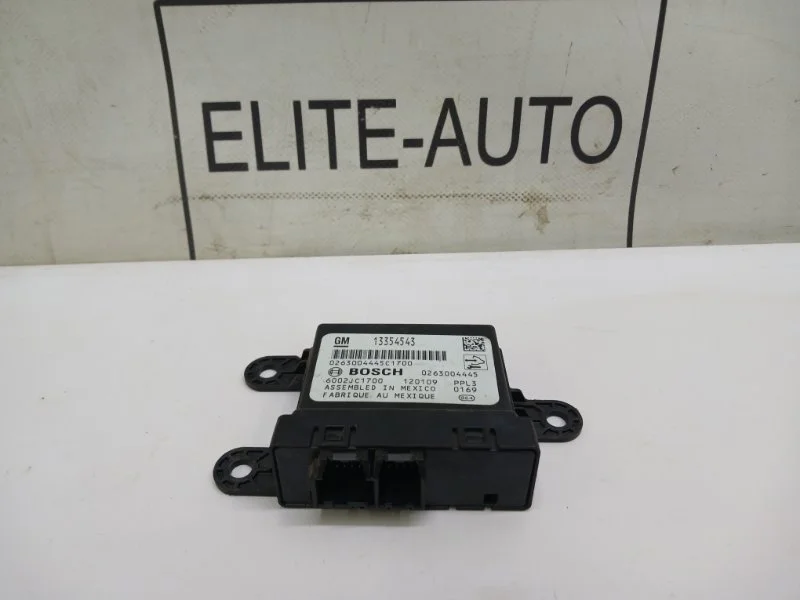 Блок управления парктрониками Opel Astra 2012 13354543 J 1.6