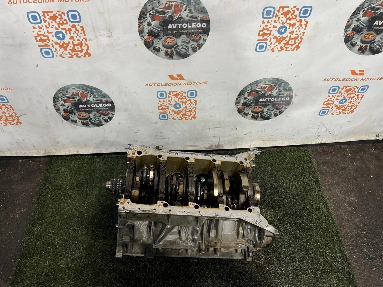 Шорт блок Mercedes benz S550 2006 A2730100002 W221 273.961