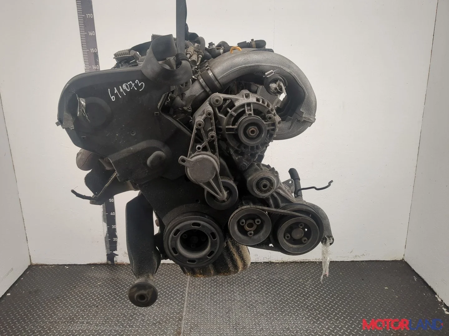 Двигатель (ДВС) Audi A4 (B5) 1994-2000 КПП 5-ст.мех.(МКПП) ADR Бензин 1.8 л Инжектор
