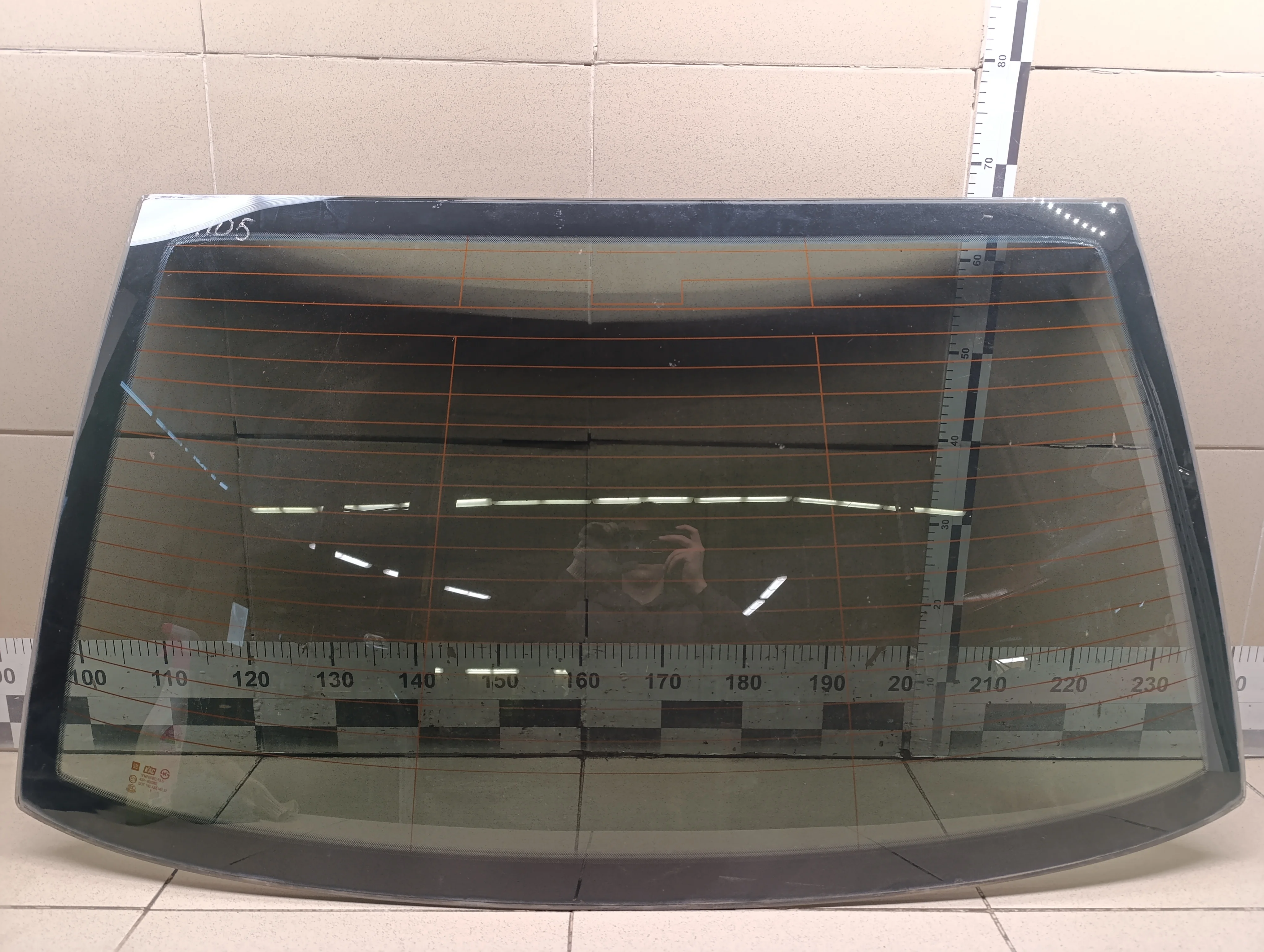 Стекло заднее Lacetti 2003-2013