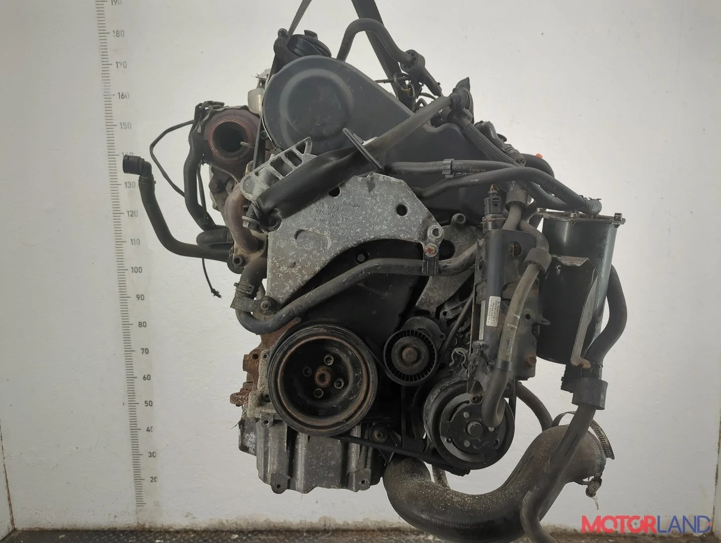 Двигатель (ДВС) Volkswagen Tiguan 2007-2011 КПП 6-ст.мех 4х4 (МКПП) CBAB Дизель 2 л TDI