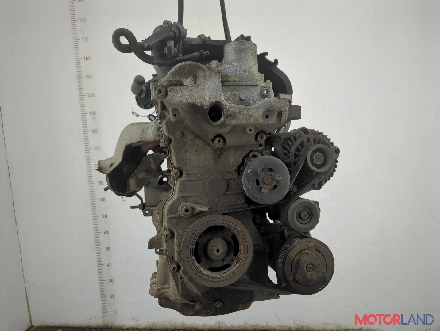 Двигатель (ДВС) Nissan Qashqai 2006-2013 КПП 6-ст.мех.(МКПП) HR16DE Бензин 1.6 л Инжектор