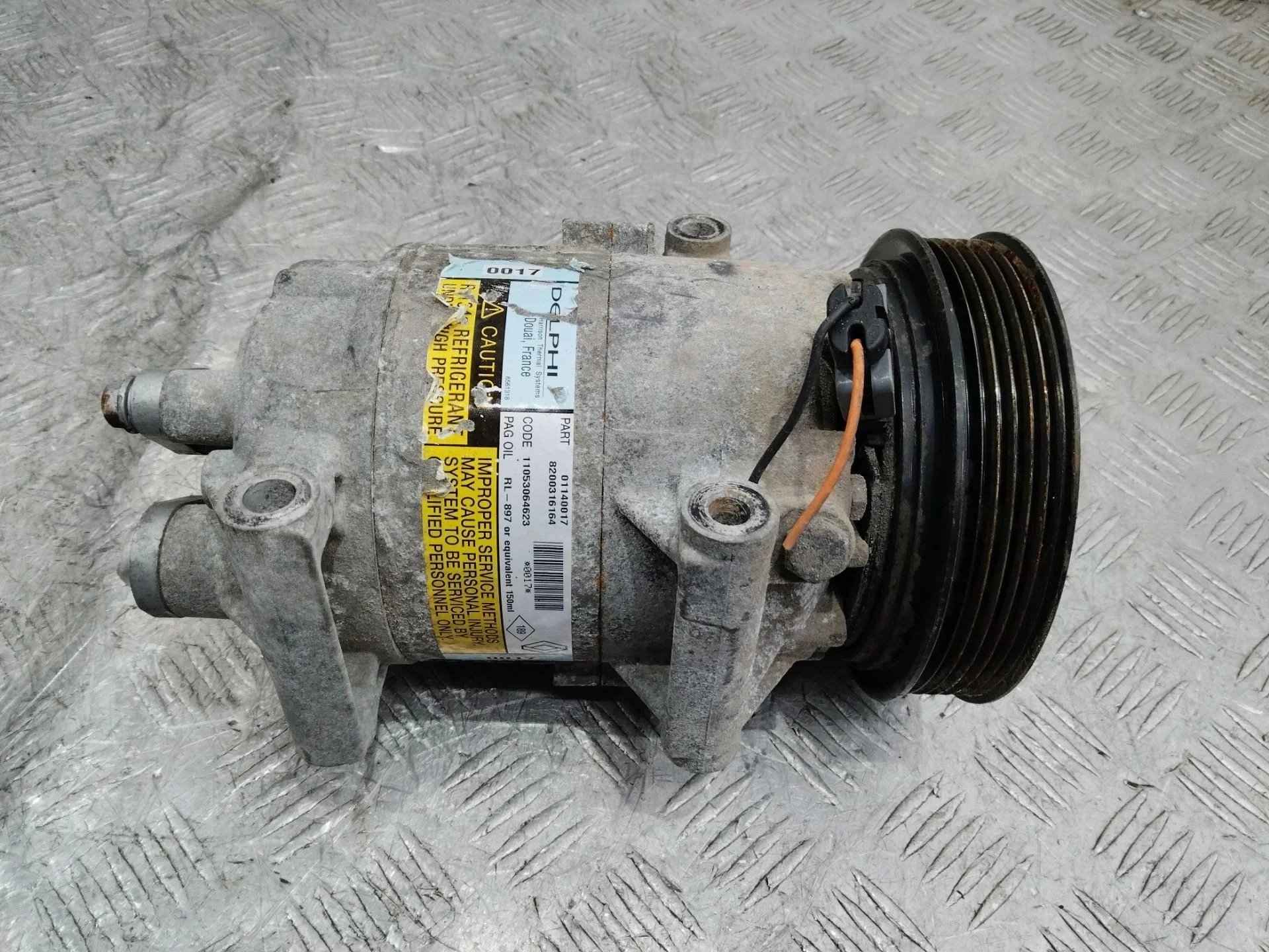 компрессор кондиционера Renault Megane 2  2006