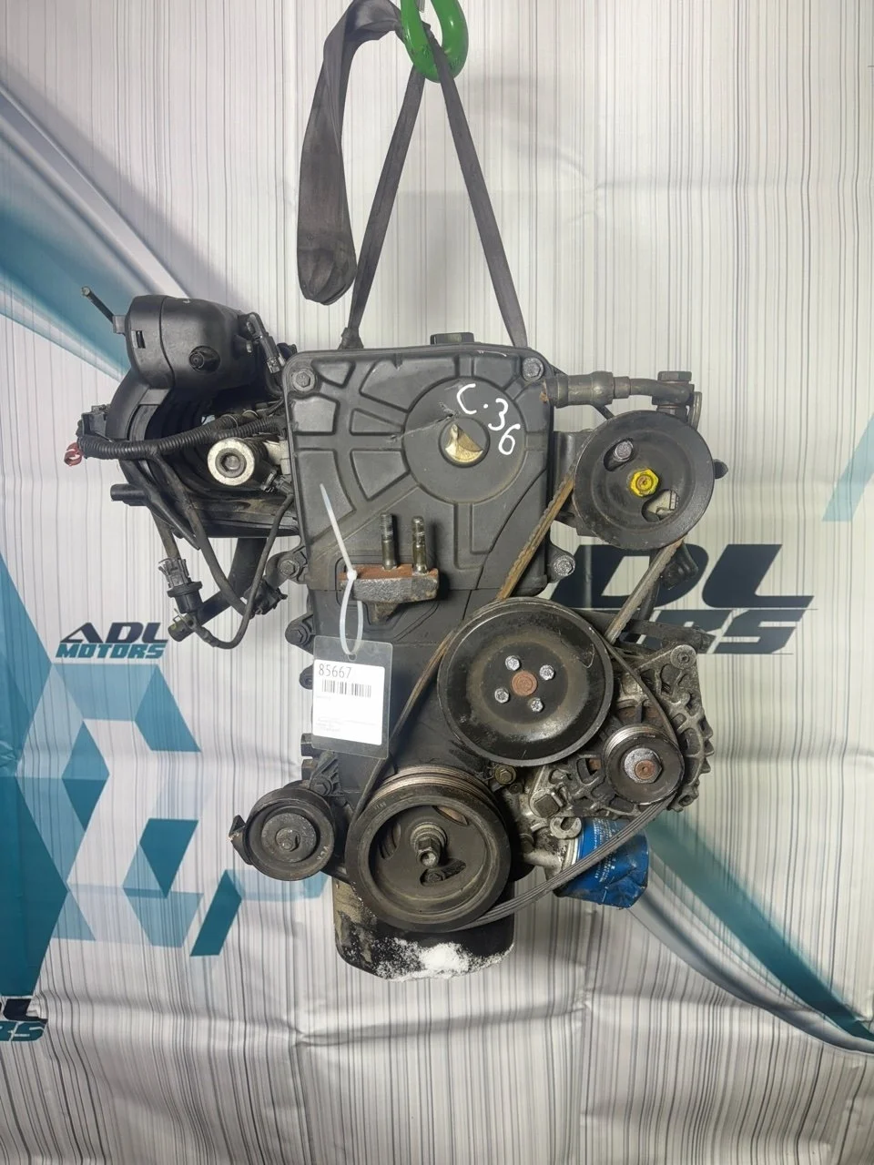 Двигатель Hyundai Accent 1999-2012 2110122X00 2 G4EC 1.5 102 Л.С