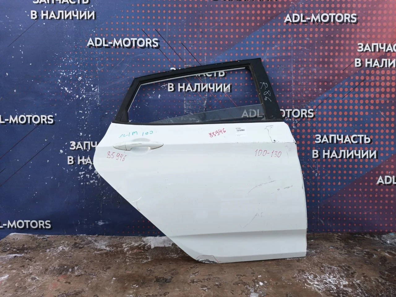 Дверь Hyundai Solaris 2010-2017 770044L000, задняя правая