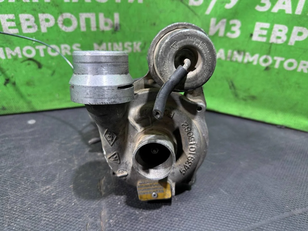 (688) Турбина Renault Megane II 2005 1,5 DCi 54391015082