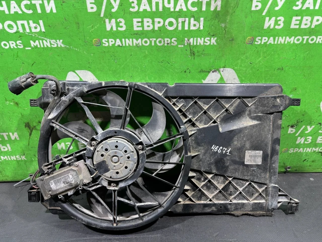 (46871) Вентилятор радиатора Ford C-Max 2006 1,8 i 3M5H8C607RG
