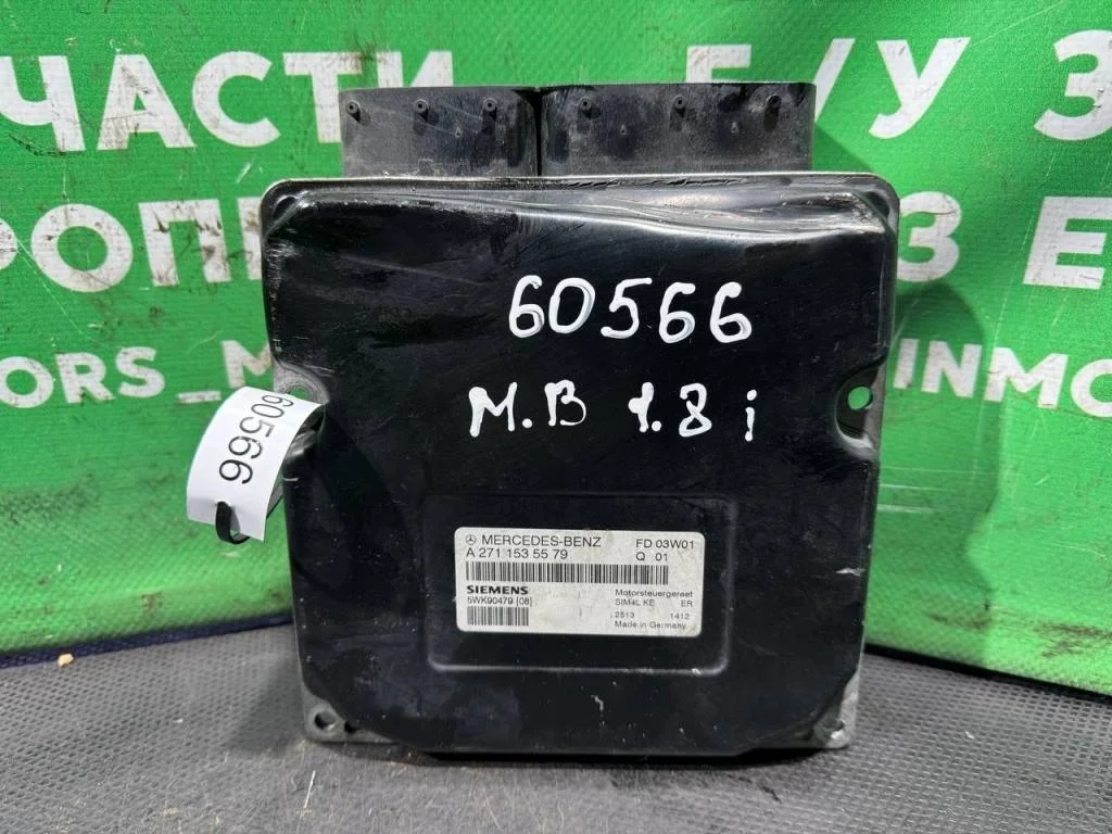 (60566) Блок управления двигателем Mercedes C W203 2003 1,8 i A2711535579, FD03W01