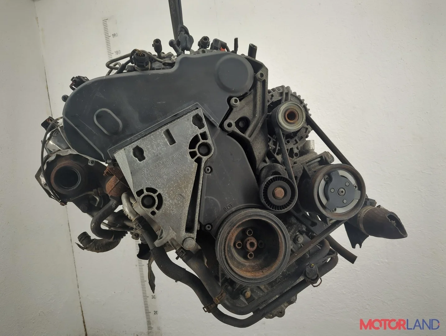 Двигатель (ДВС) Seat Ibiza 4 2008-2015 КПП 5-ст.мех.(МКПП) CAYC Дизель 1.6 л TDI