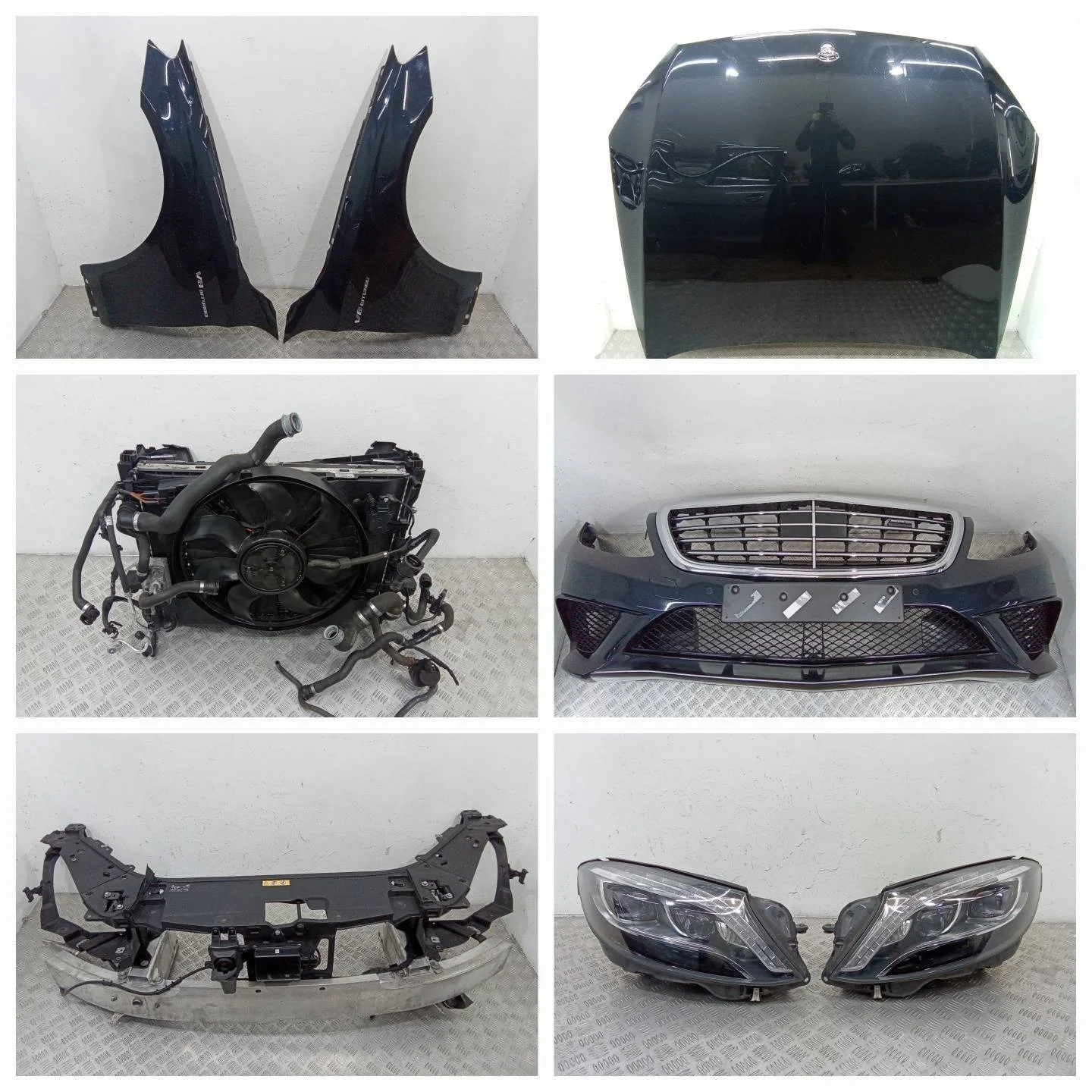 передняя часть (ноускат) Mercedes-Benz S W222/C217/A217  2015
