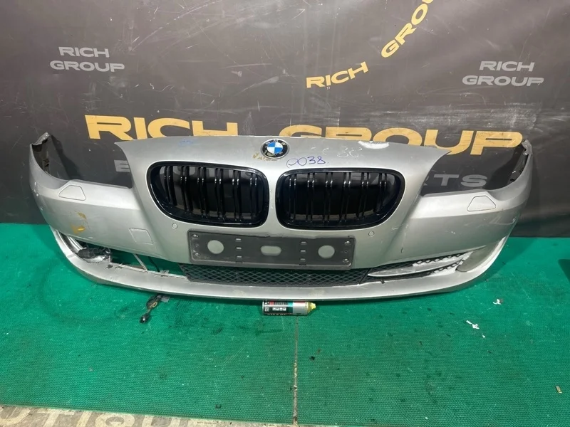 Бампер BMW 5-Series 2010 51117285961 F10 N52B30A, передний