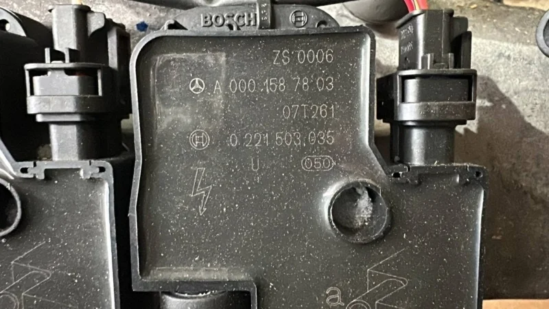 Катушка зажигания Mercedes-Benz G500 2002 A0001587803 W463 113.960