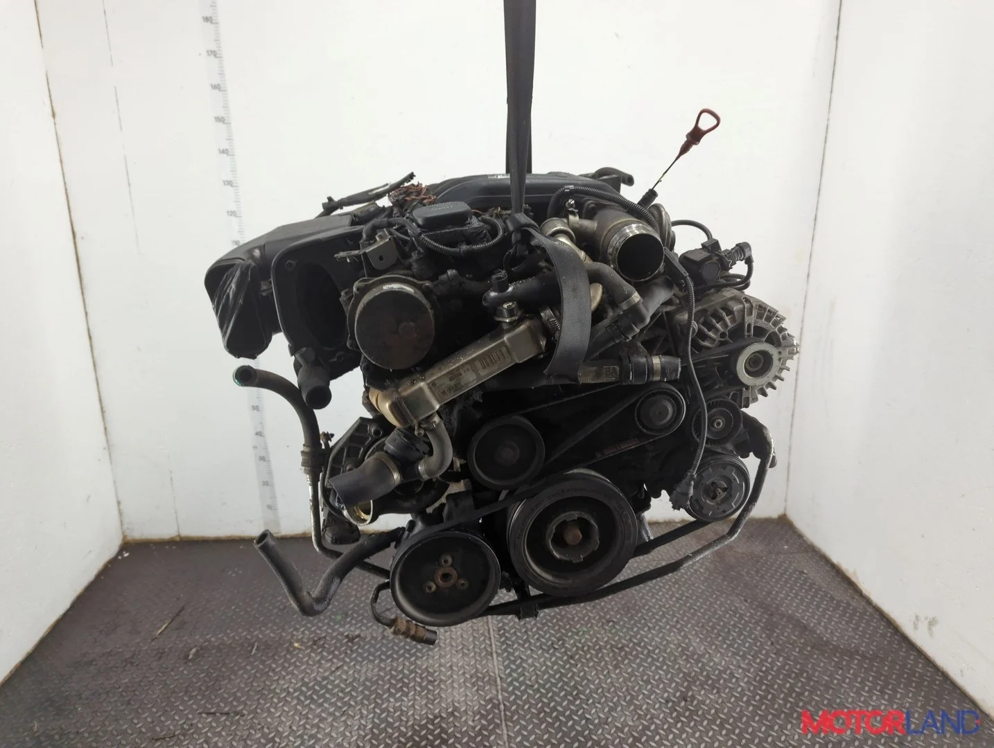 Двигатель (ДВС) BMW 3 E90, E91, E92, E93 2005-2012 КПП 6-ст.мех.(МКПП) 204D4 / M47D20 Дизель 2 л TDI