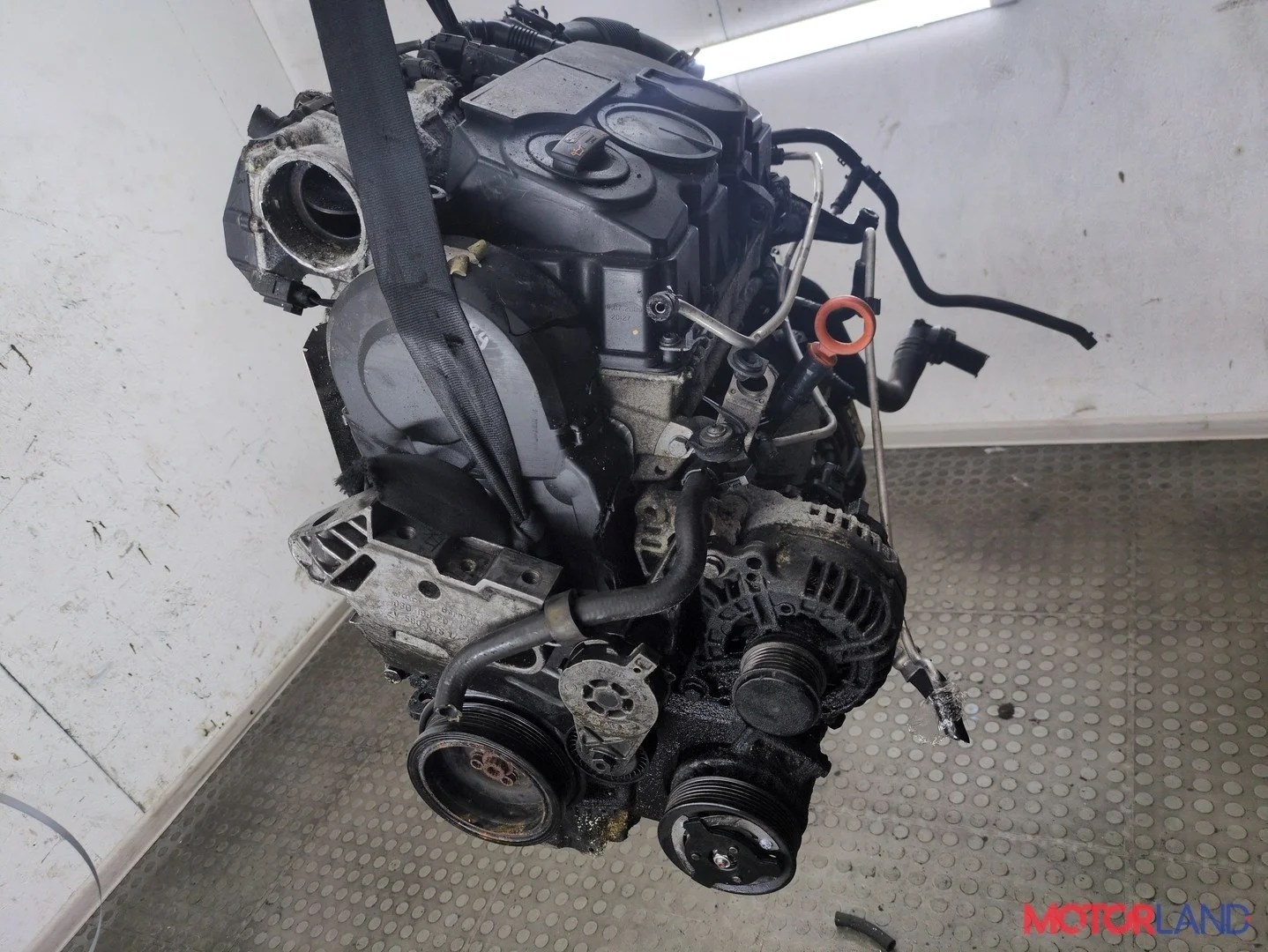 Двигатель (ДВС) Audi A3 (8P) 2003-2013 КПП 5-ст.мех.(МКПП) BLS Дизель 1.9 л TDI
