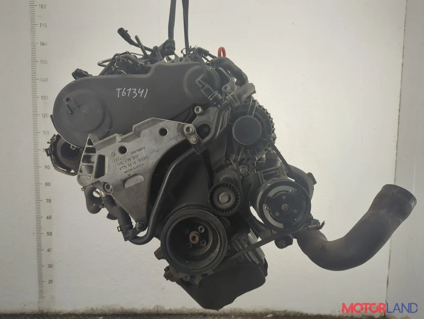 Двигатель (ДВС) Volkswagen Golf 6 2008-2012 КПП 5-ст.мех.(МКПП) CAYC Дизель 1.6 л TDI
