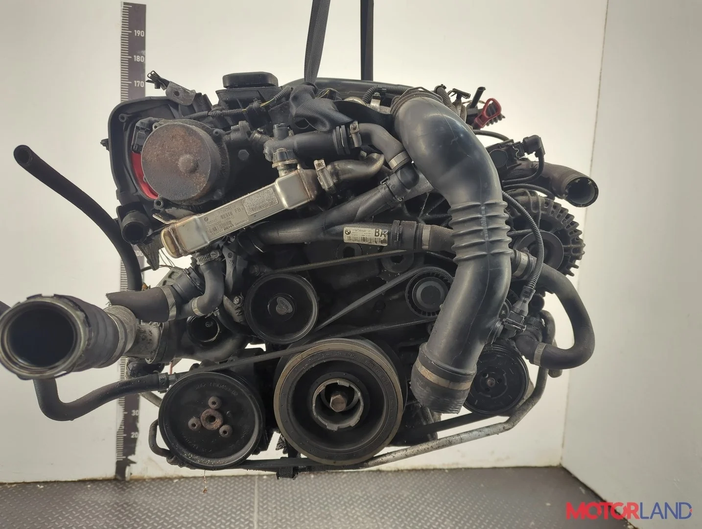 Двигатель (ДВС) BMW 3 E90, E91, E92, E93 2005-2012 КПП автомат (АКПП) 204D4 / M47D20 Дизель 2 л TDI
