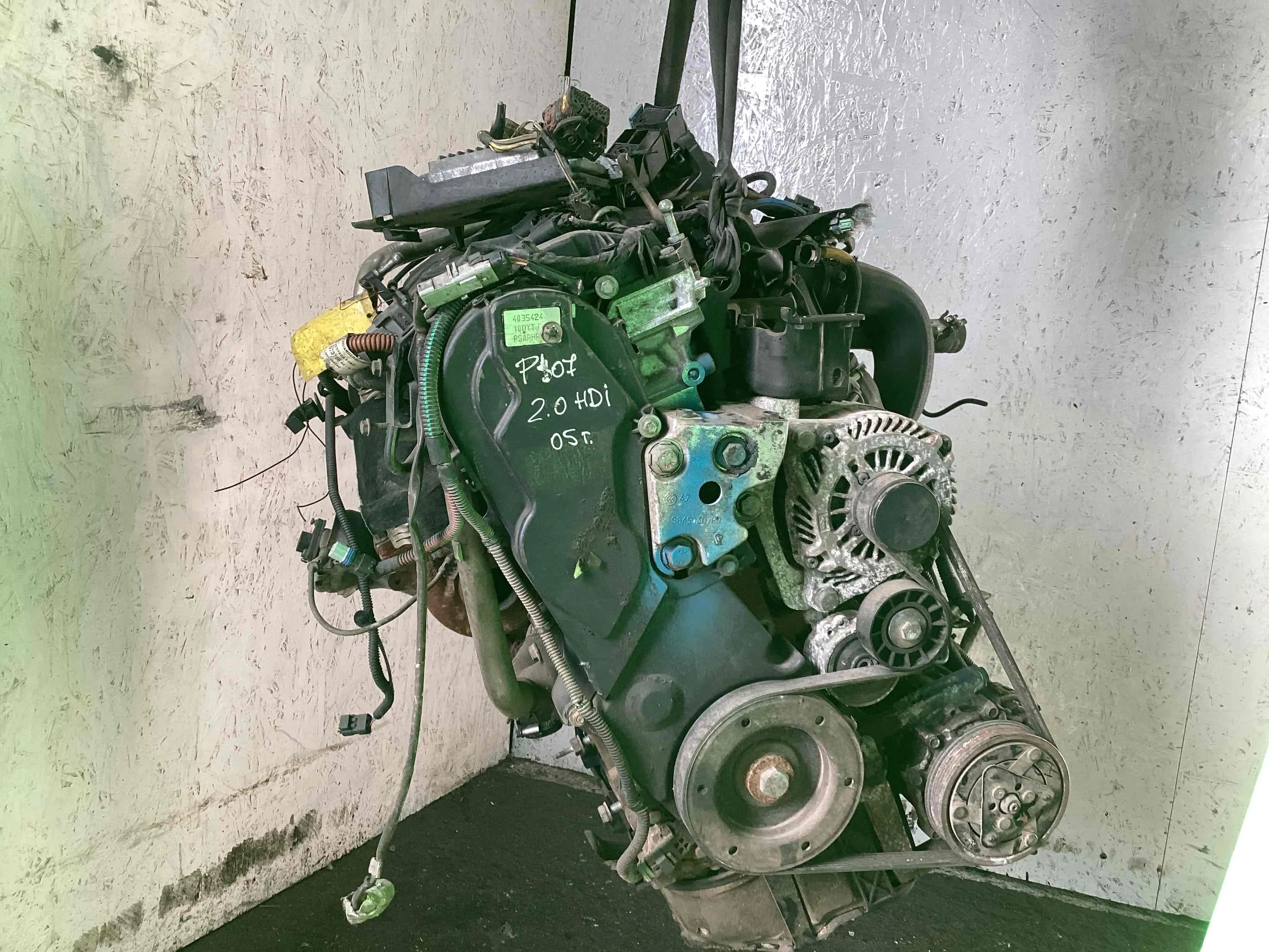 Двигатель Peugeot 407 2004-2010 2005 2,0 HDi Дизель МКПП Седан. 407