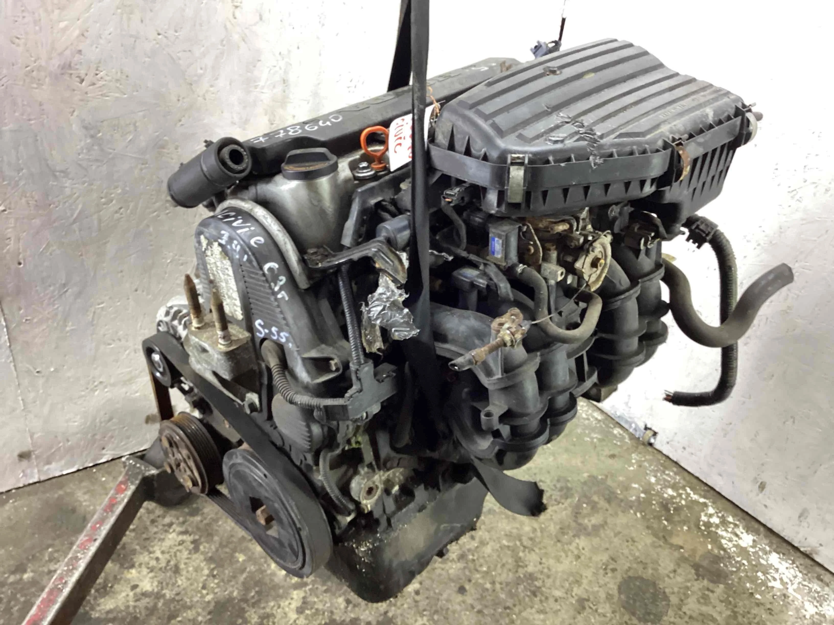 Двигатель Honda Civic VII 2000-2003 2003 1,4 i Бензин МКПП 5ст. Хэтчбек 5дв. Civic