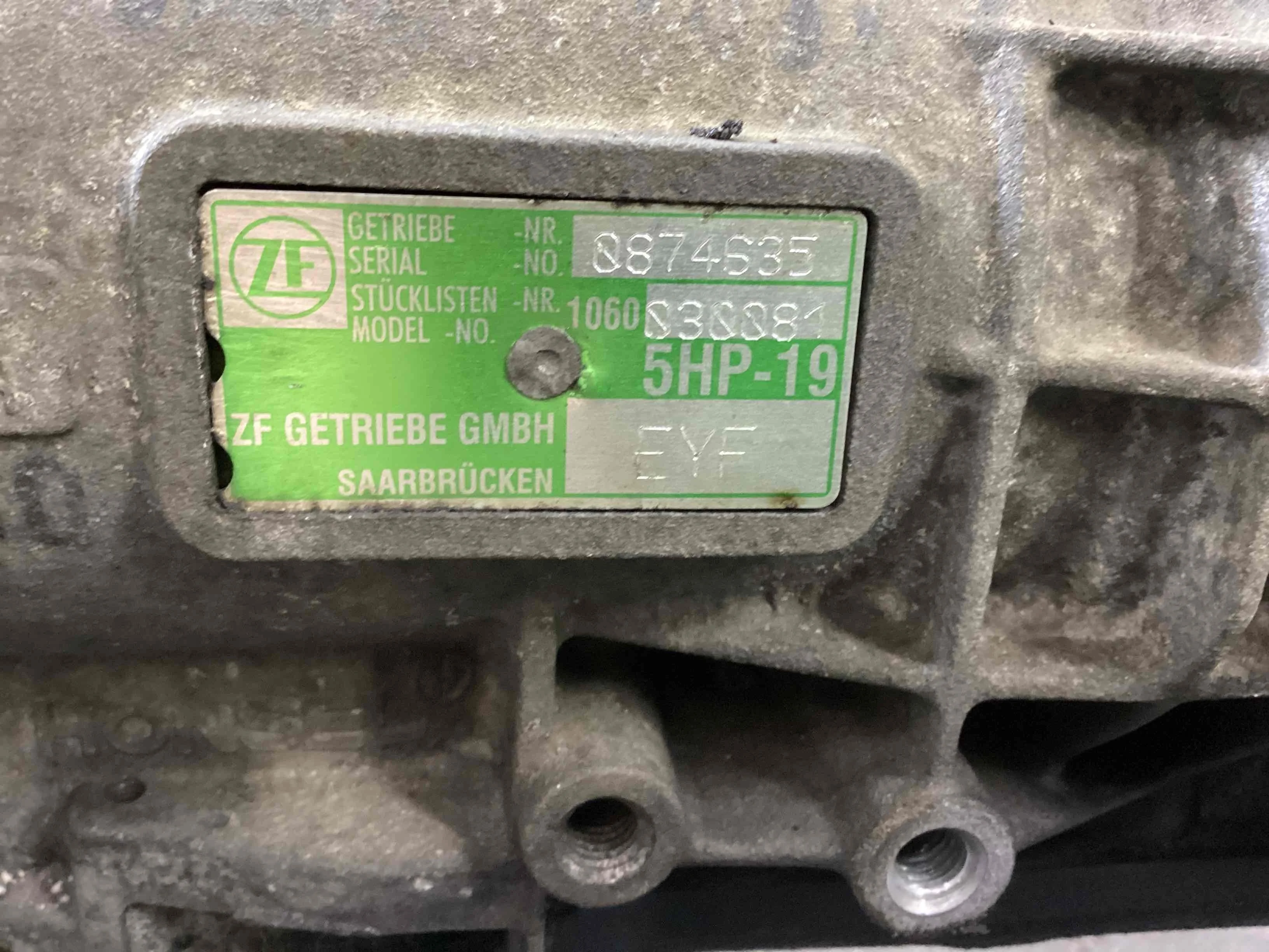 КПП автоматическая (АКПП) Volkswagen Passat B5+ (3B) 2000-2005 рестайлинг 2003 1,9 TDi Дизель АКПП Универсал. Passat