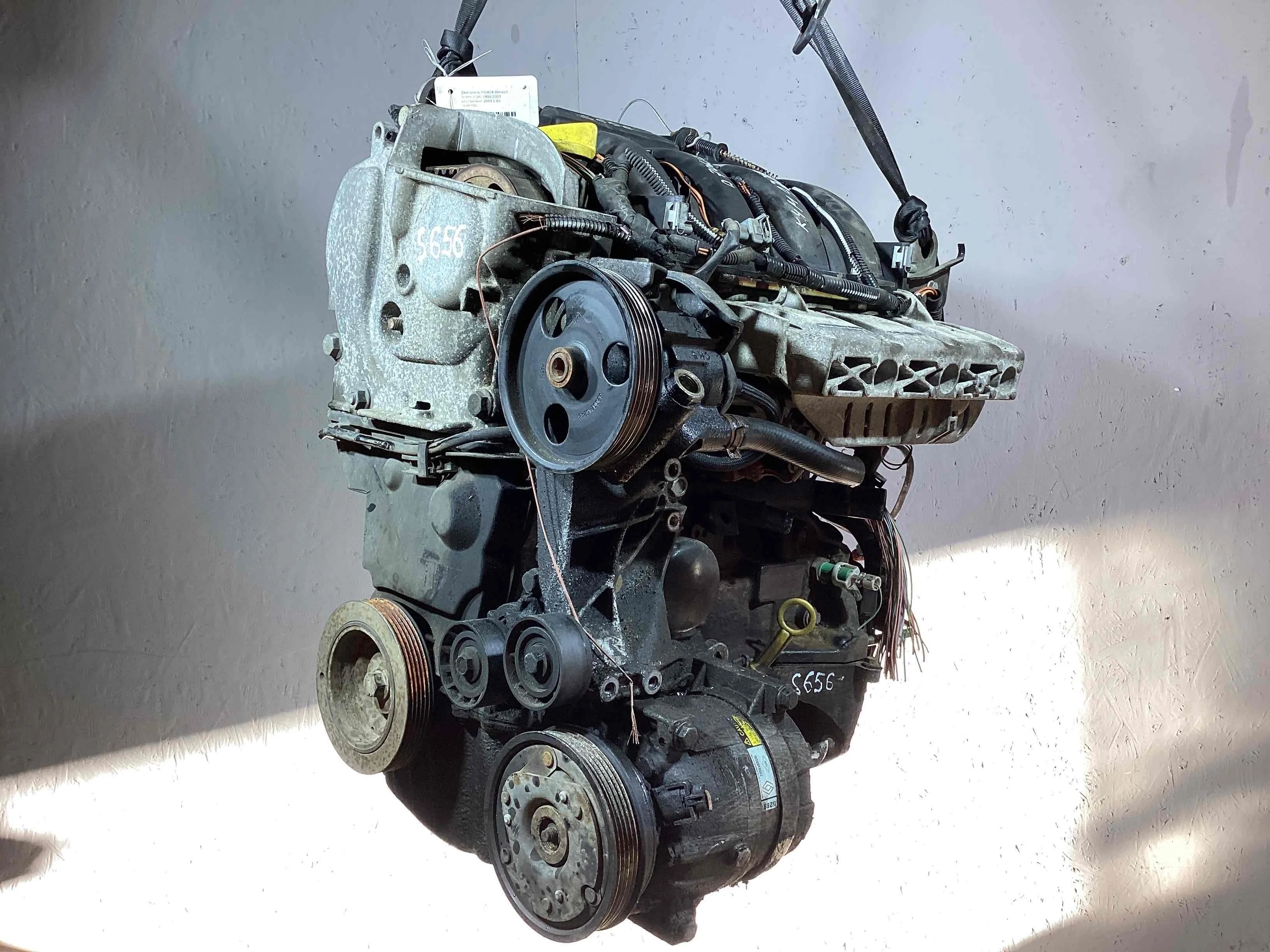 Двигатель Renault Scenic I (JA) 1999-2003 рестайлинг 2003 1,6 i Бензин МКПП 5ст. Минивэн. Scenic