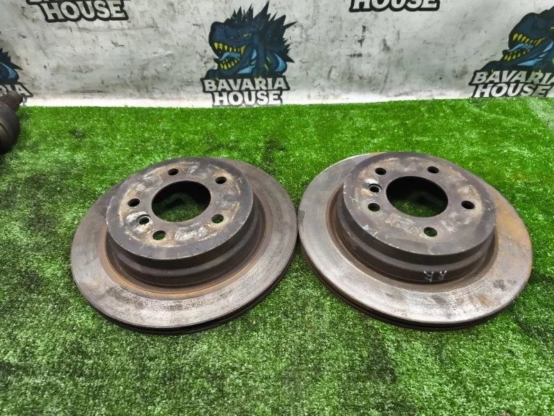Диски тормозные BMW 1 2008 34216864901 E87 N52B30AF, задние