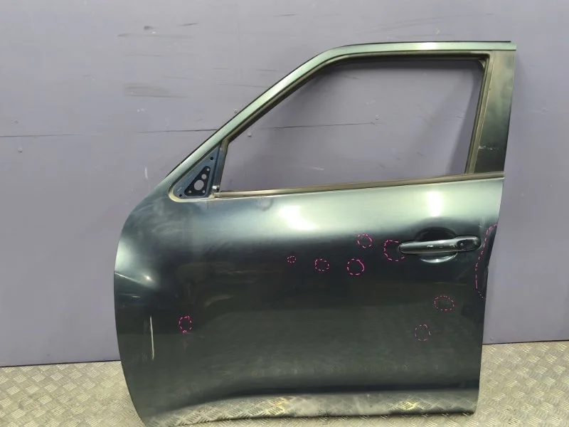 Дверь передняя левая Nissan Juke 2011 H010A1KLMA NF15 MR16DDT