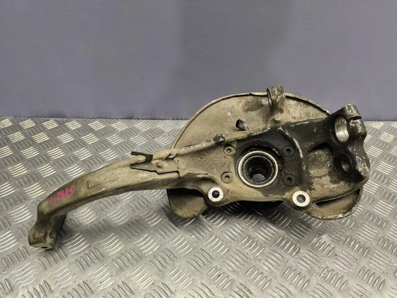 Кулак передний левый Audi Q5 2014 4G0407253B 8R CNC