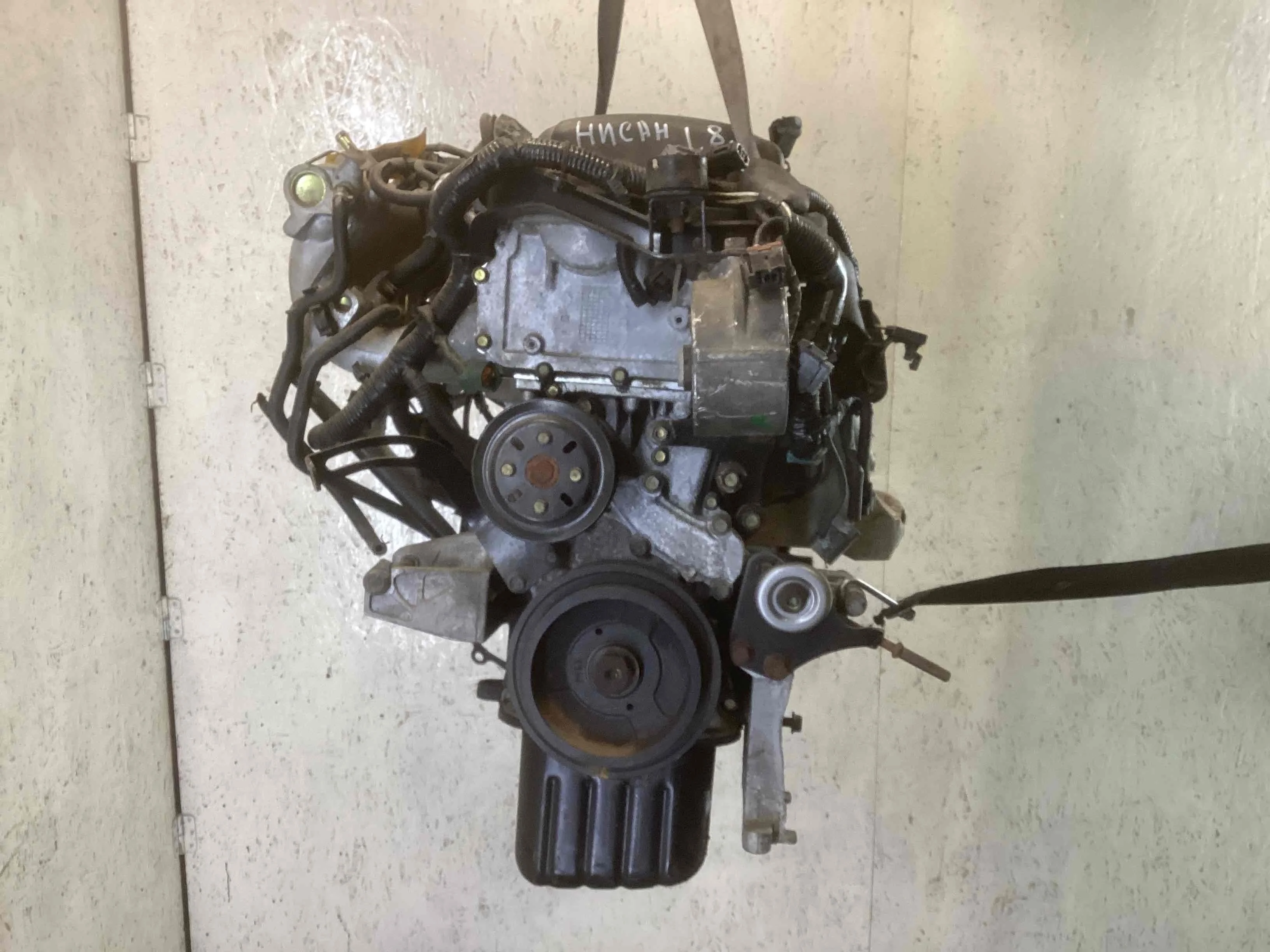 Двигатель Nissan Primera Primera II (P11) 1996-2002 2001 1,8 i Бензин АКПП Седан.