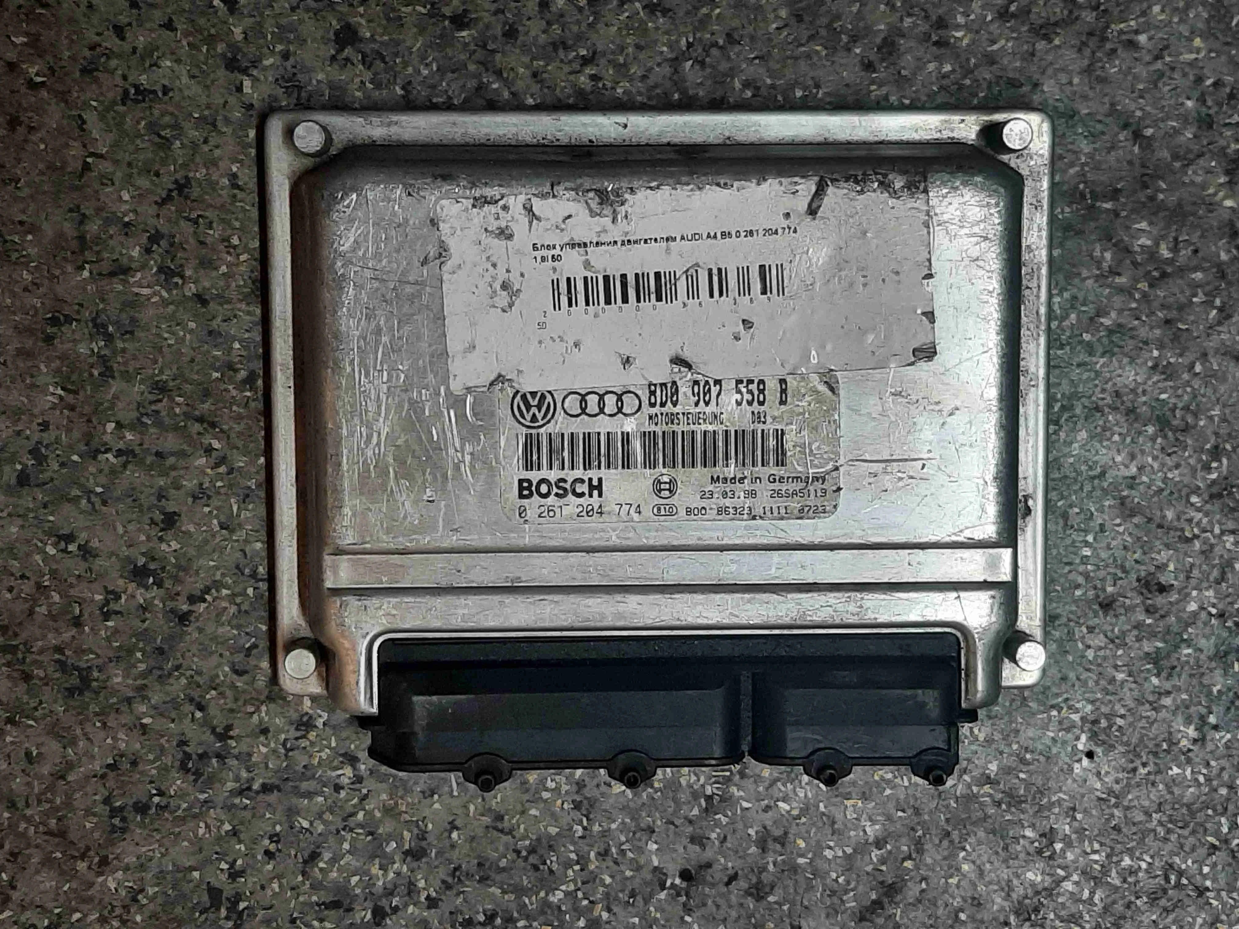 Блок управления двигателем Audi A4 A4 B5 (8D) 1994-1999 1999 1,8 i Бензин МКПП Седан.