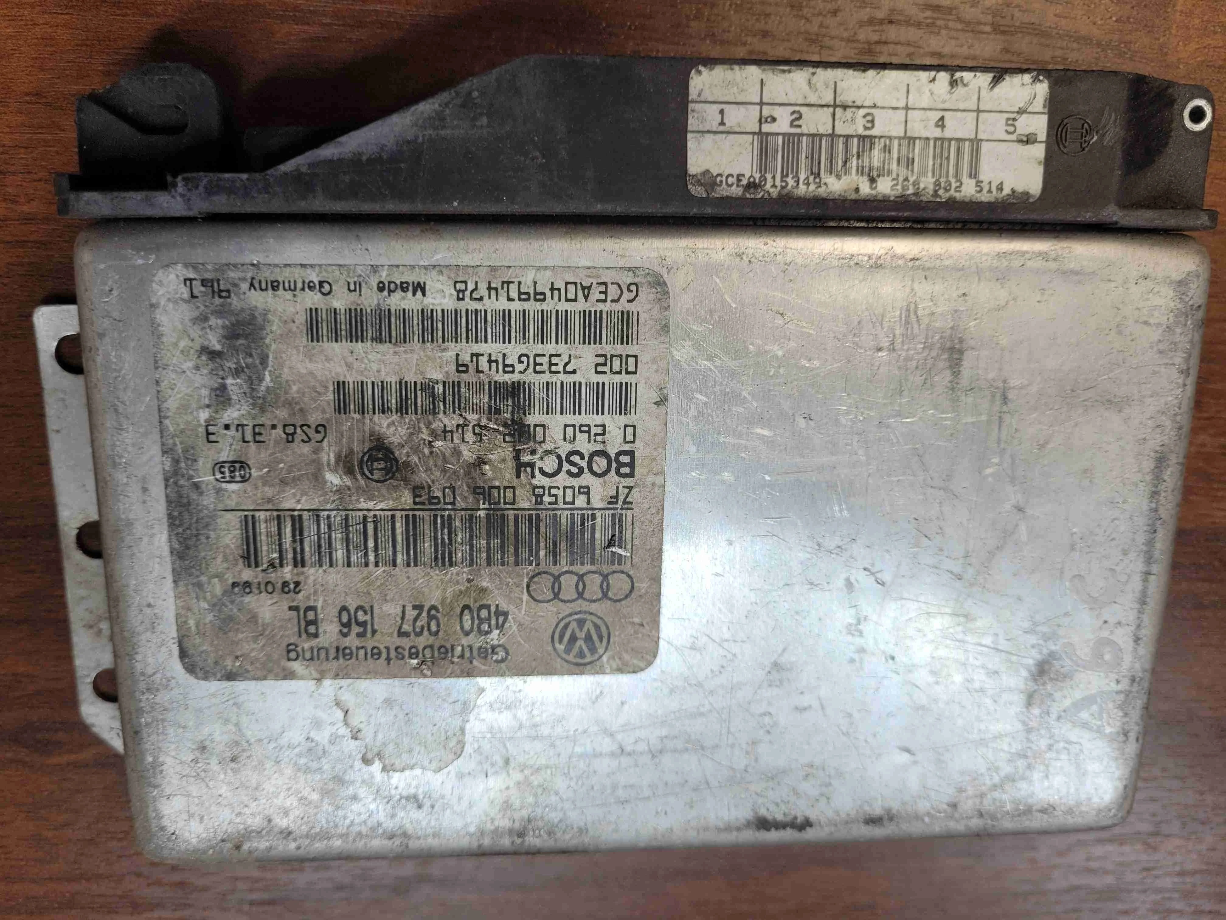 Блок управления АКПП Audi A6 A6 C5 (4B) 1997-2001 1998 2,5 TDi Дизель АКПП Универсал.