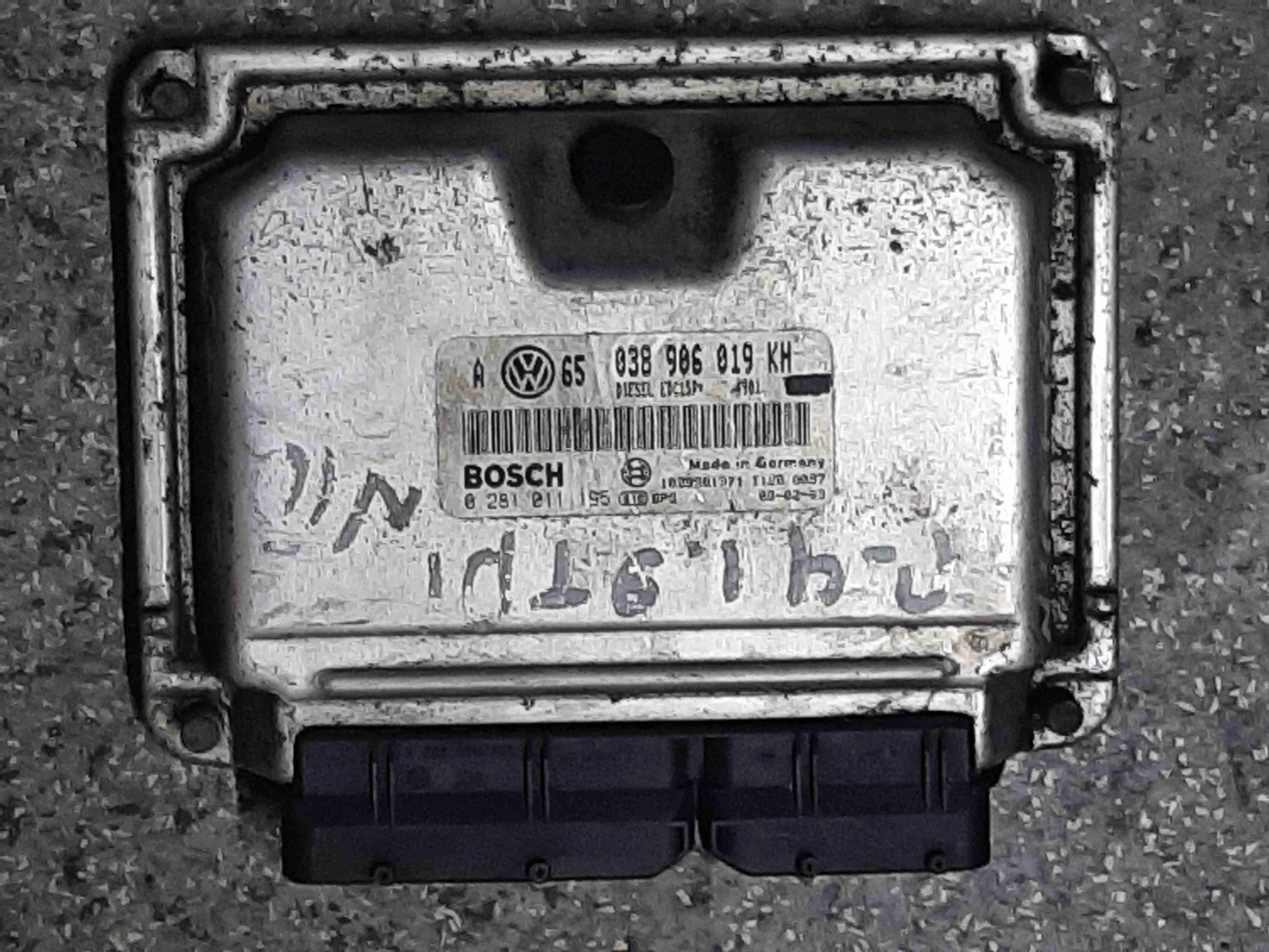 Блок управления двигателем Volkswagen Golf Golf IV (1J) 1997-2004 1997 1,9 TDi Дизель