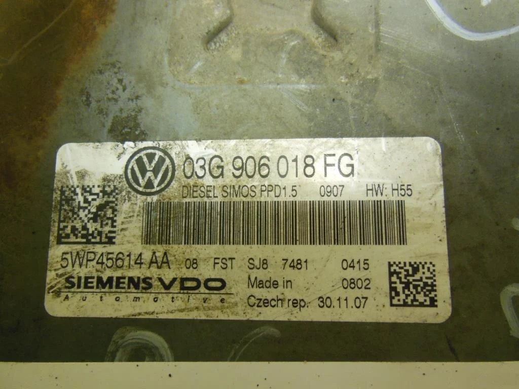 Блок управления двигателем Volkswagen Passat Passat B6 (3C) 2005-2010 2005 2,0 TDi Дизель