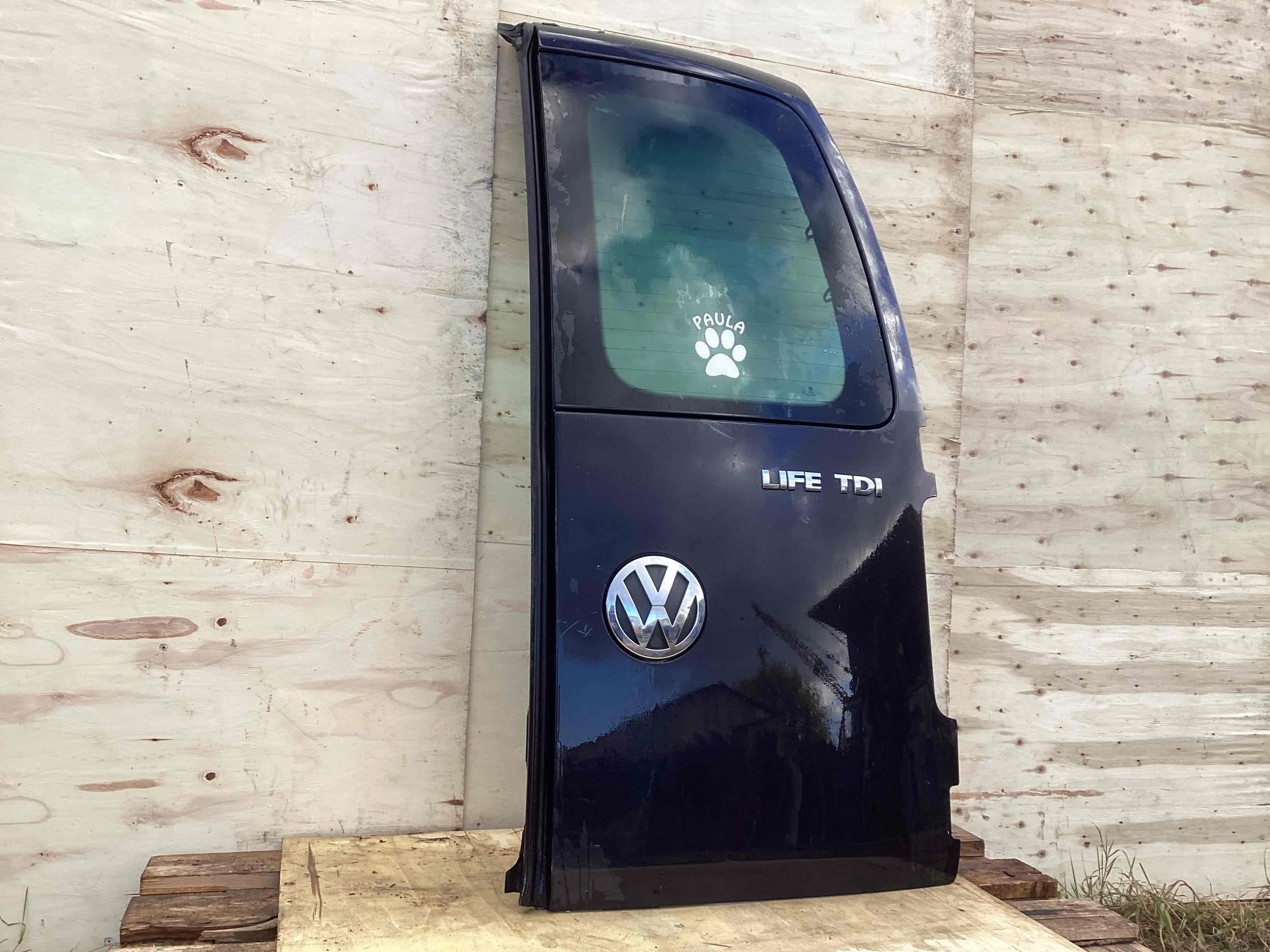 Дверь задняя распашная правая Volkswagen Caddy Caddy III (2K) 2004-2010 2008 1,9 TDi Дизель МКПП Фургон.