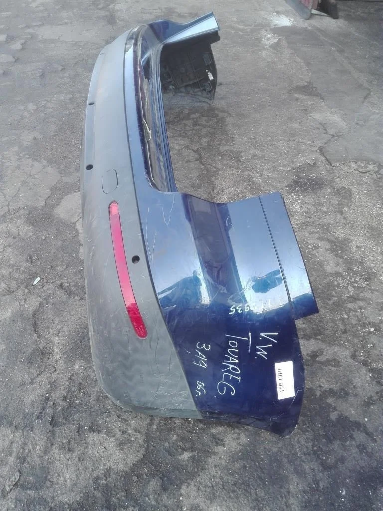 Бампер задний Volkswagen Touareg Touareg I (7L) 2002-2006 2006 2,5 TDi Дизель АКПП Внедорожник.