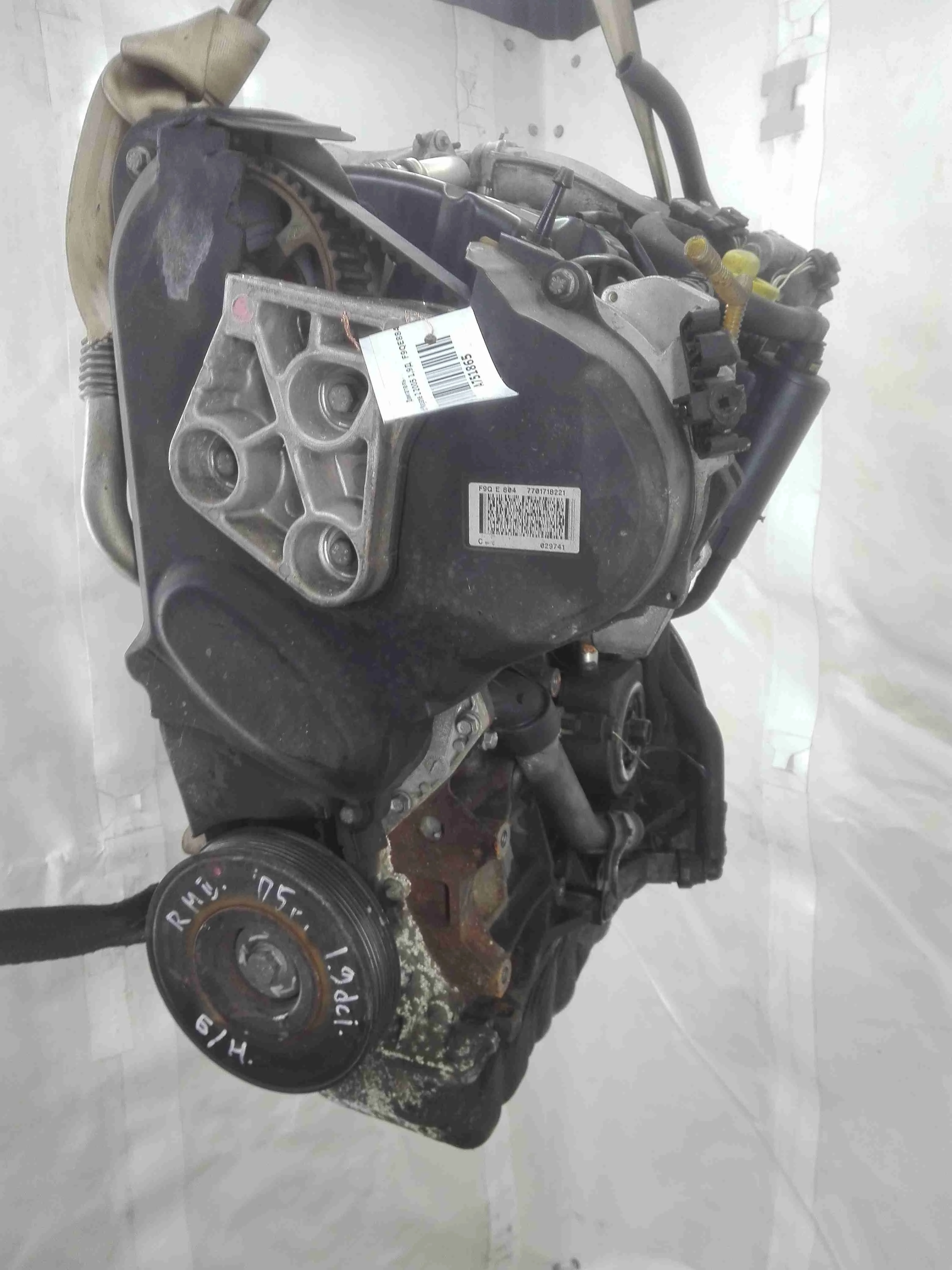 Двигатель Renault Megane Megane II 2002-2006 2005 1,9 DCi Дизель МКПП Хэтчбек 5дв.