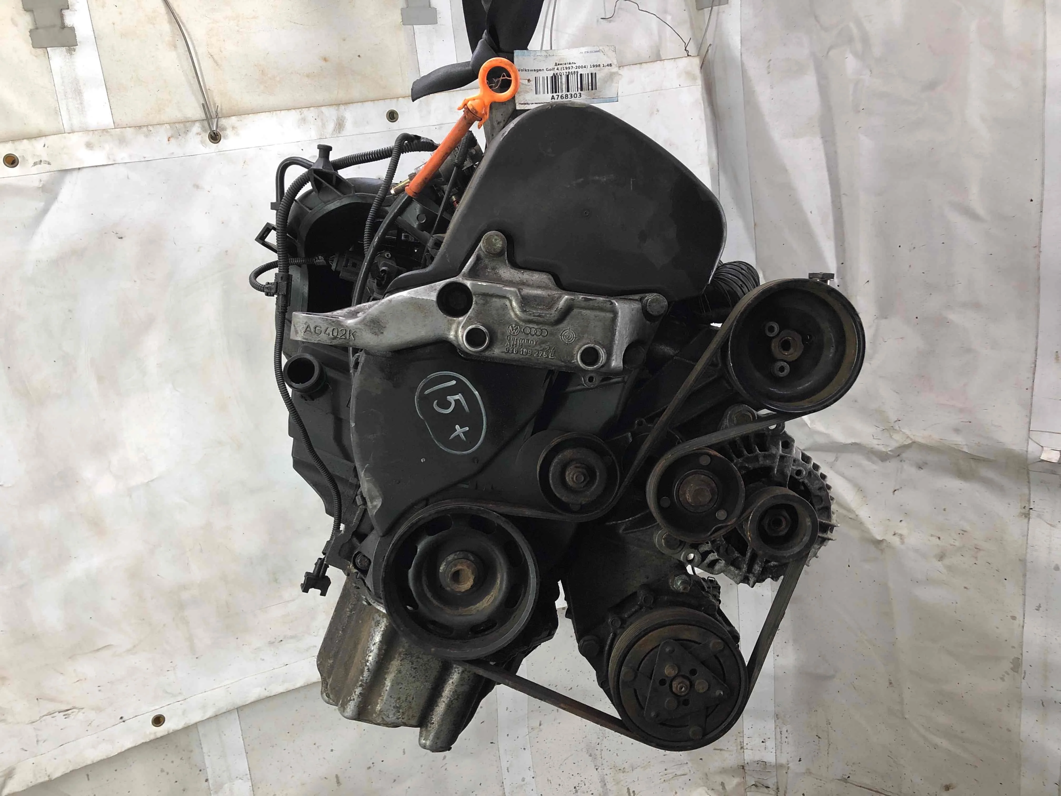 Двигатель Volkswagen Golf Golf IV (1J) 1997-2004 1998 1,4 i Бензин МКПП 5ст. Хэтчбек 5дв.