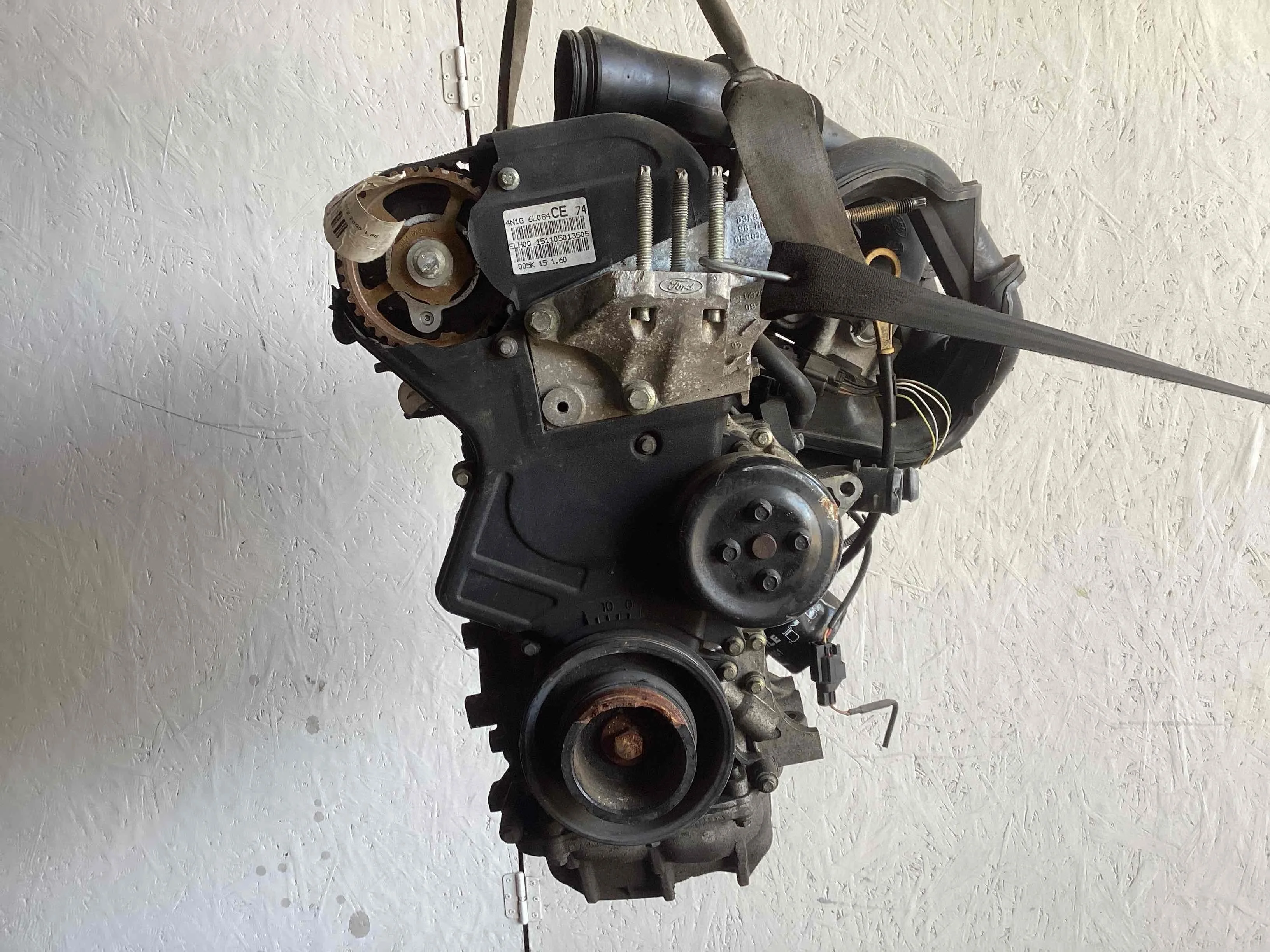 Двигатель Ford Fusion Fusion (JU) 2002-2005 2005 1,6 i Бензин АКПП Хэтчбек 5дв.