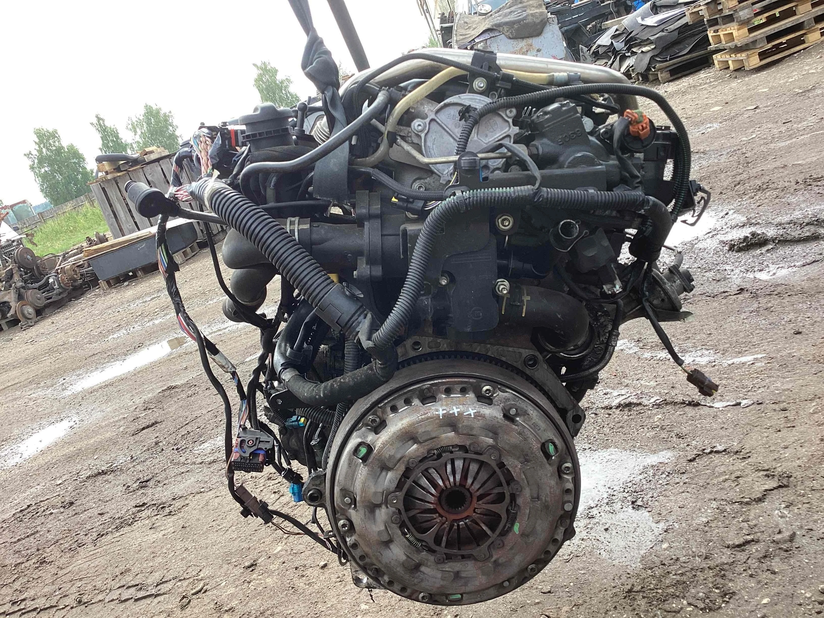 Двигатель Citroen C5 C5 I 2004-2008 рестайлинг 2005 2,0 HDi Дизель МКПП 6ст. Универсал.