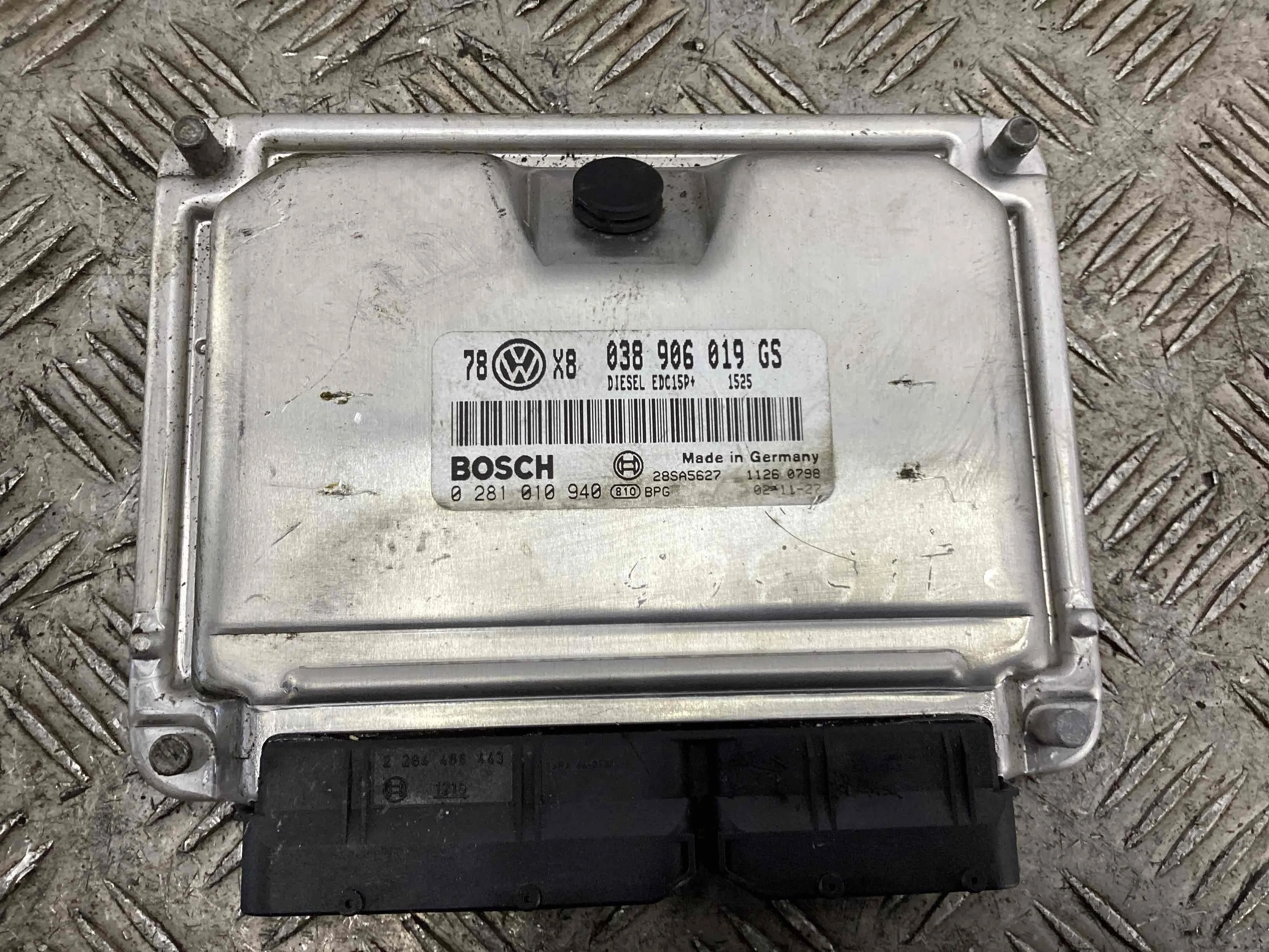 Блок управления двигателем Volkswagen Passat Passat B5+ (3B) 2000-2005 рестайлинг 2003 1,9 TDi Дизель