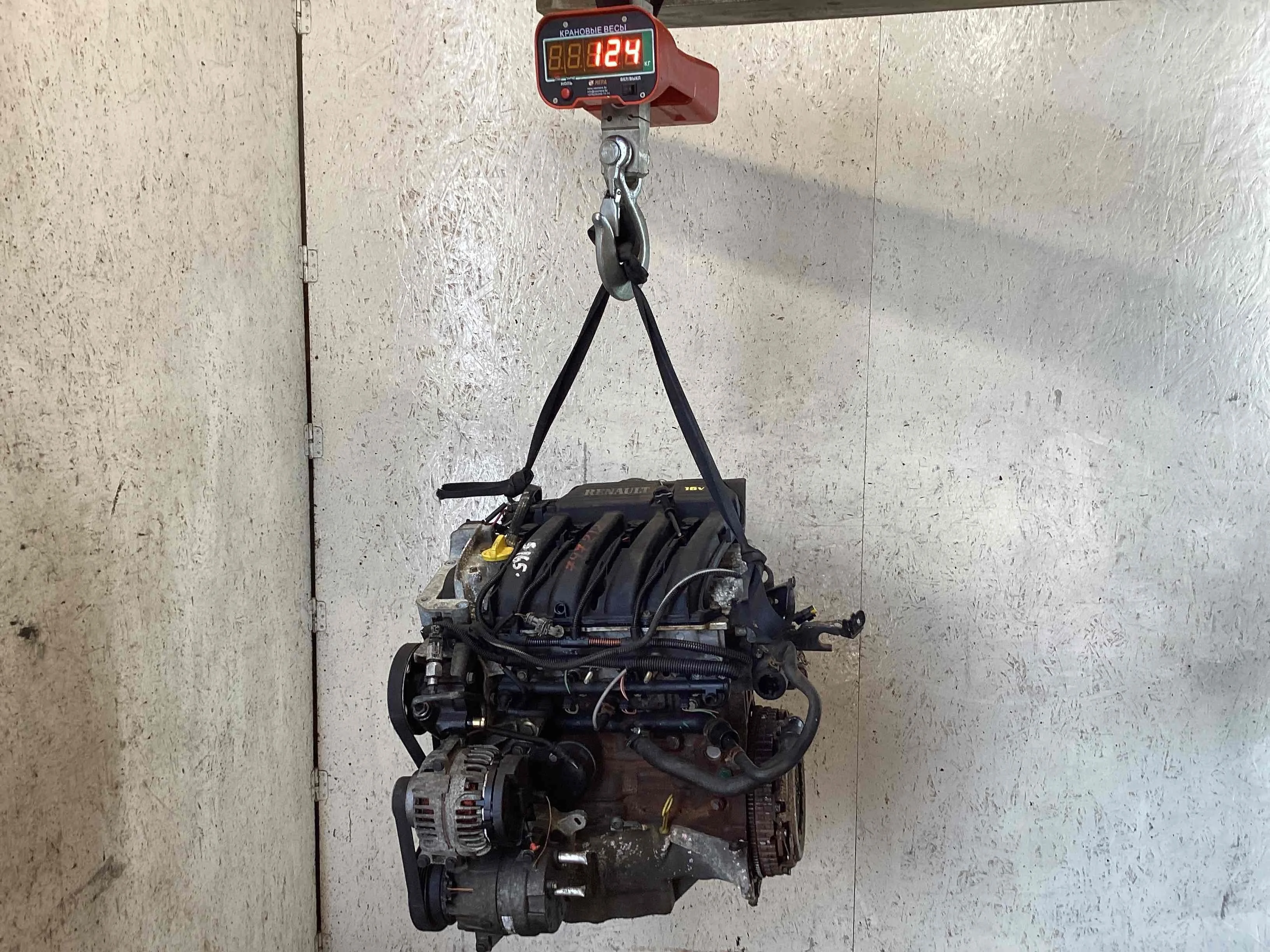 Двигатель Renault Megane Megane I 1995-2002 2001 1,6 i Бензин МКПП 5ст. Универсал.