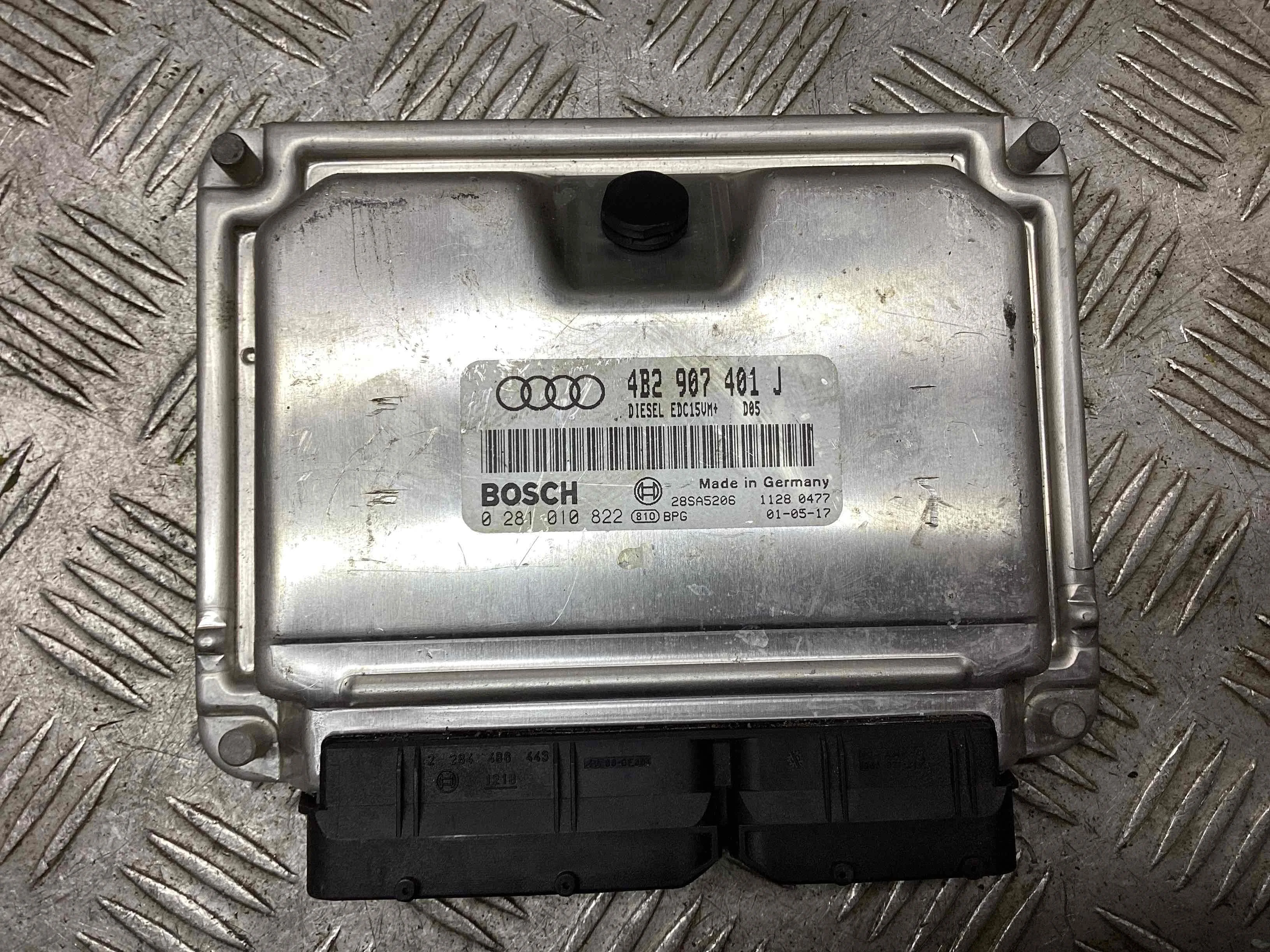 Блок управления двигателем Audi A6 A6 C5 (4B) 2001-2004 рестайлинг 2002 2,5 TDi Дизель АКПП Универсал.