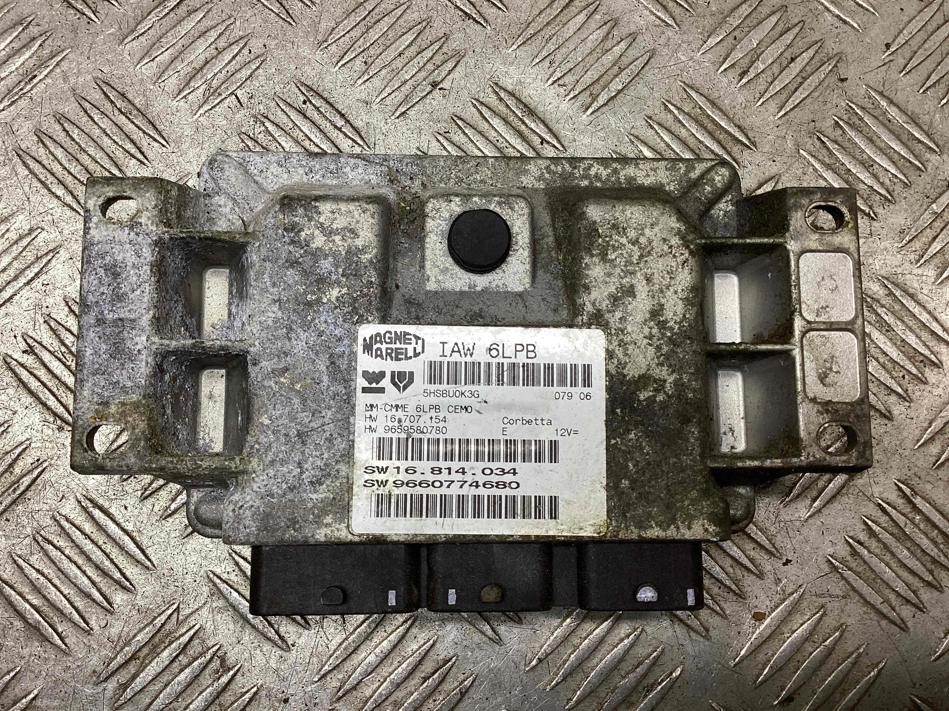 Блок управления двигателем Citroen C8 C8 I 2002-2008 2006 2,0 i Бензин АКПП Минивэн.