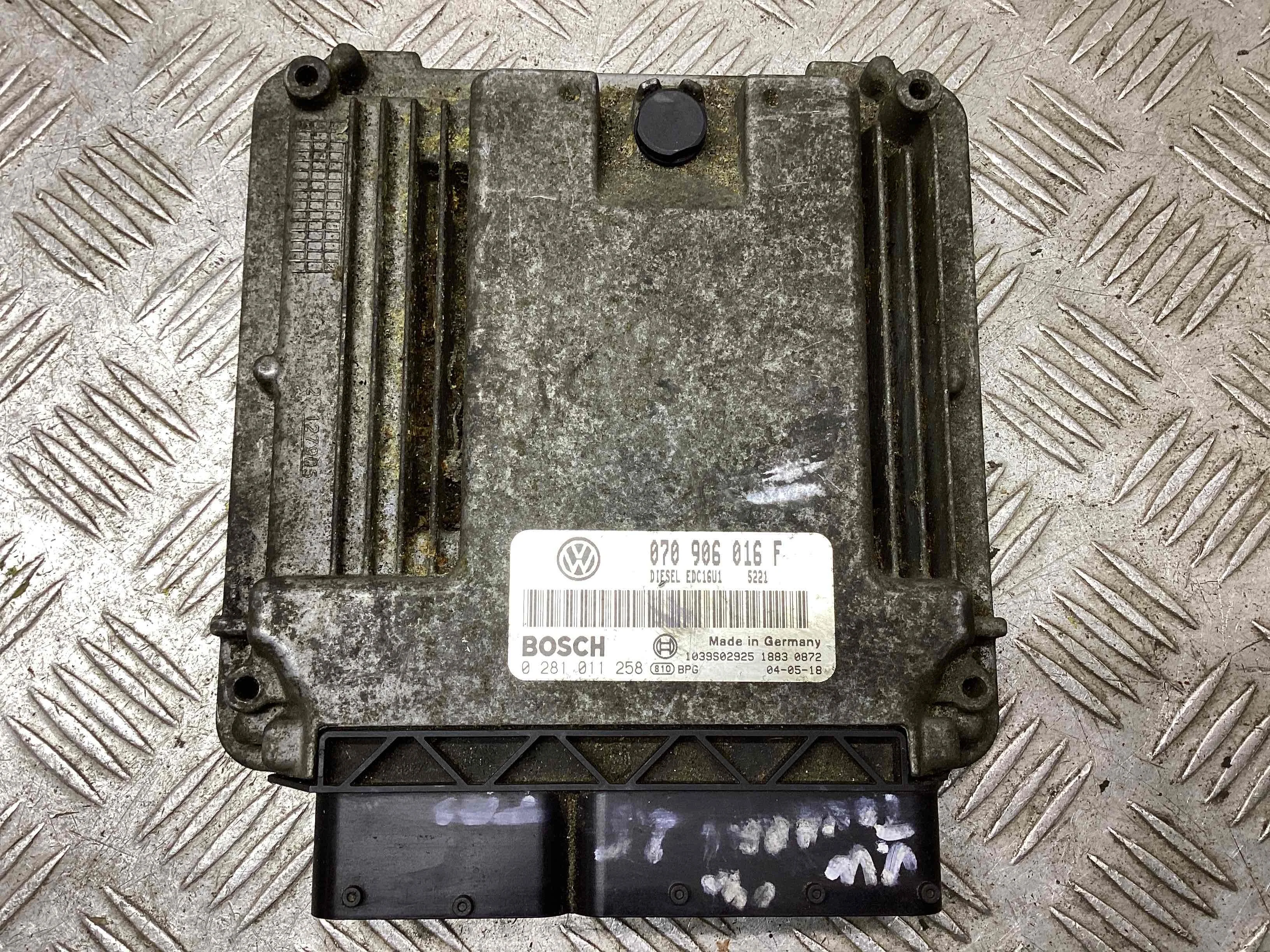 Блок управления двигателем Volkswagen Touareg Touareg I (7L) 2002-2006 2004 2,5  Дизель