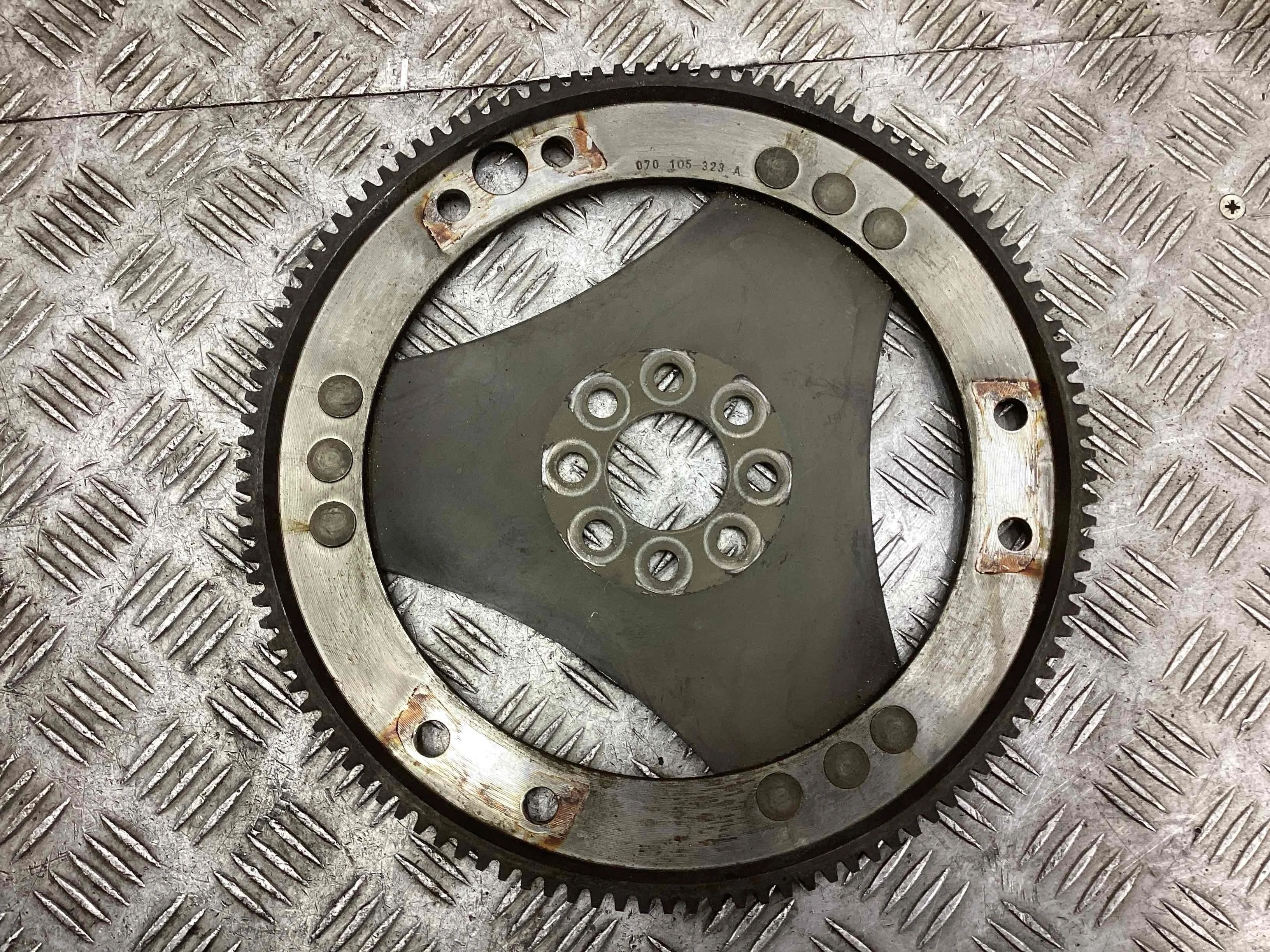 Маховик АКПП (драйв плата) Volkswagen Touareg Touareg I (7L) 2002-2006 2004 2,5 TDi Дизель АКПП Внедорожник.