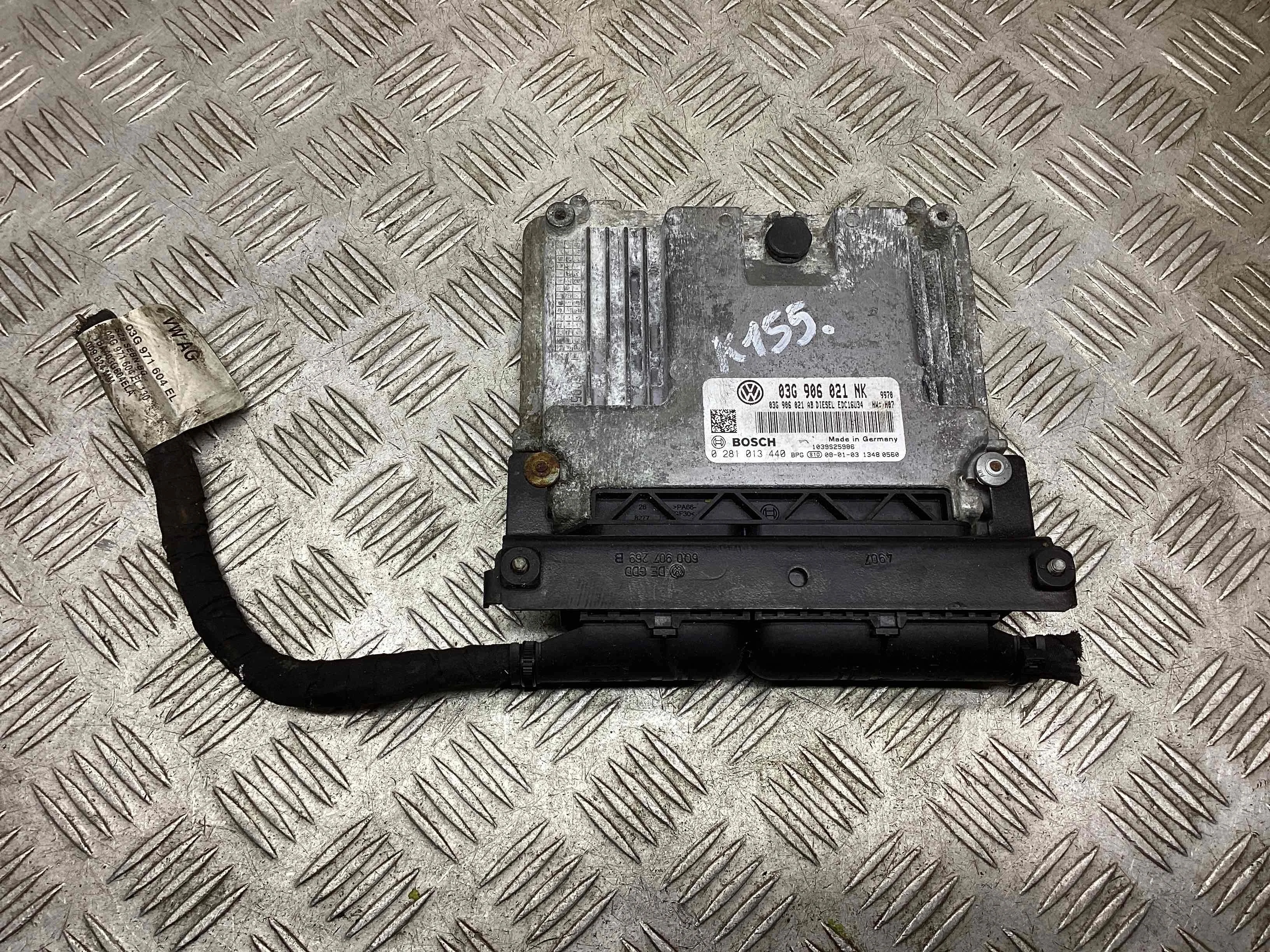 Блок управления двигателем Volkswagen Passat Passat B6 (3C) 2005-2010 2008 2,0 TDi Дизель АКПП Универсал.