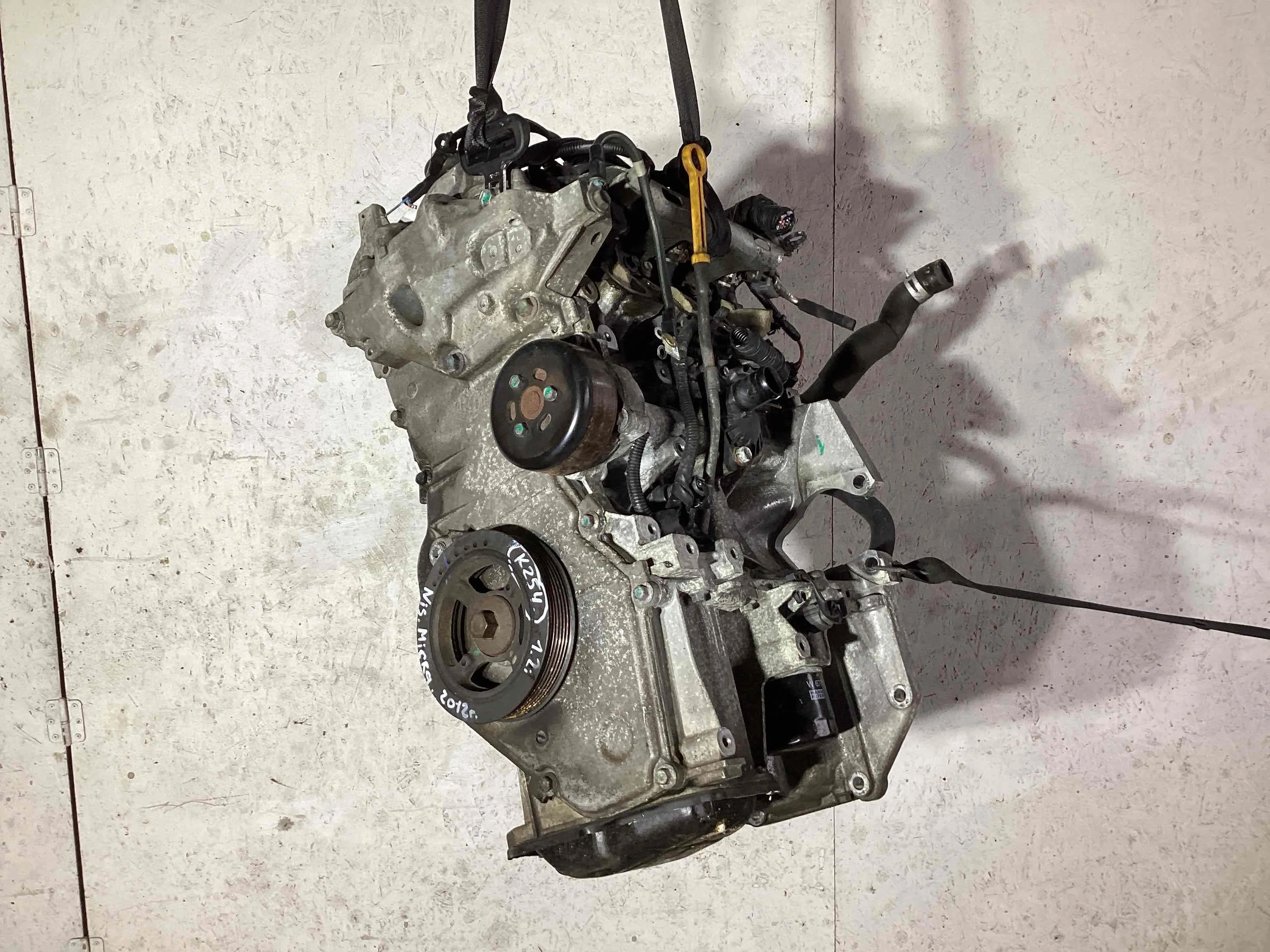 Двигатель Nissan Micra Micra IV (K13) 2010-2013 2012 1,2 i Бензин Вариатор Хэтчбек 5дв.