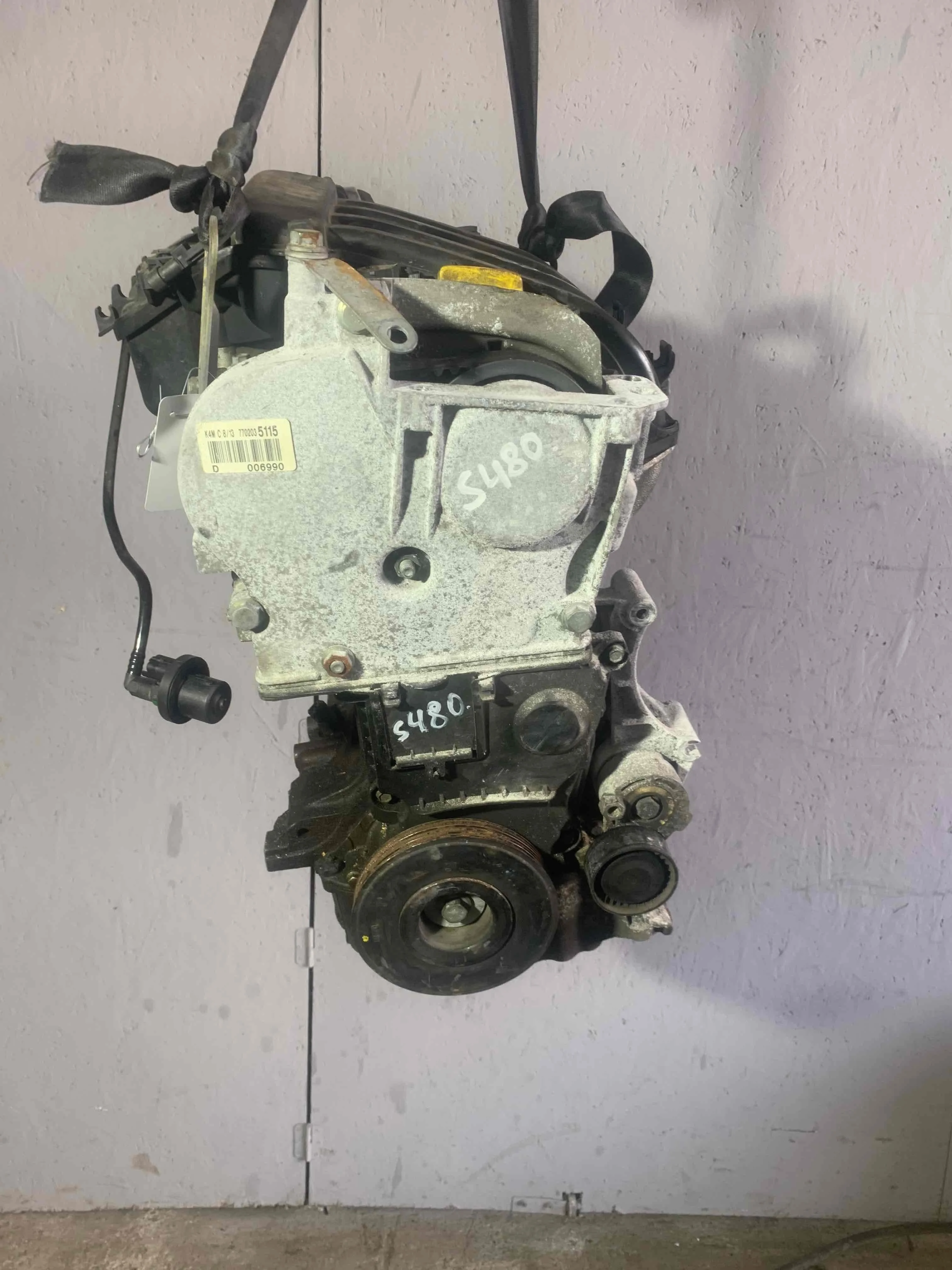 Двигатель Renault Scenic Scenic II (JM) 2003-2006 2006 1,6 i Бензин АКПП Хэтчбек 5дв.